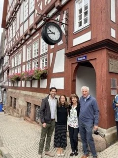 Jeremy (brother), me, Mom, Dad 