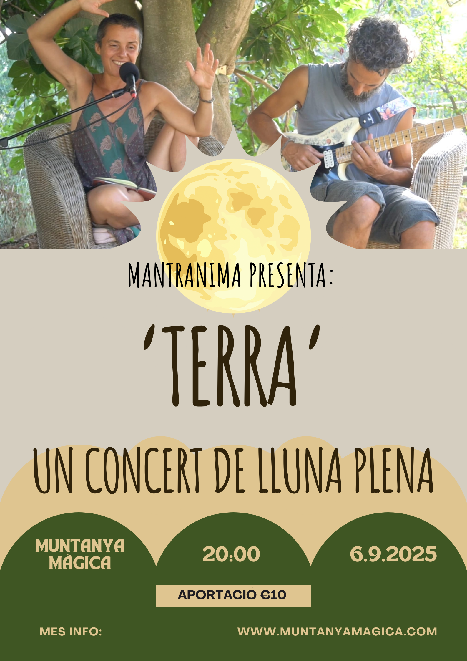 Lluna plena en familia