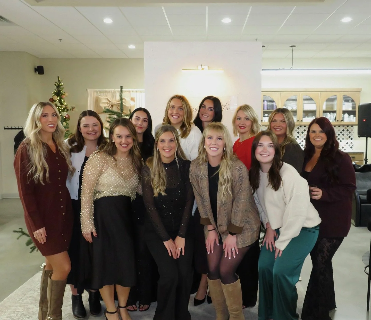 Our hearts are so full after this year&rsquo;s HolADAE Open House! 🎄✨ We love kicking off our busy season as stylists by soaking in some quality time with you, our lovely clients. Cheers to the holiday season! 🥂
