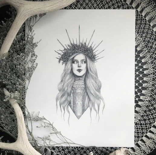 Demeter Art Print — Witch Haus