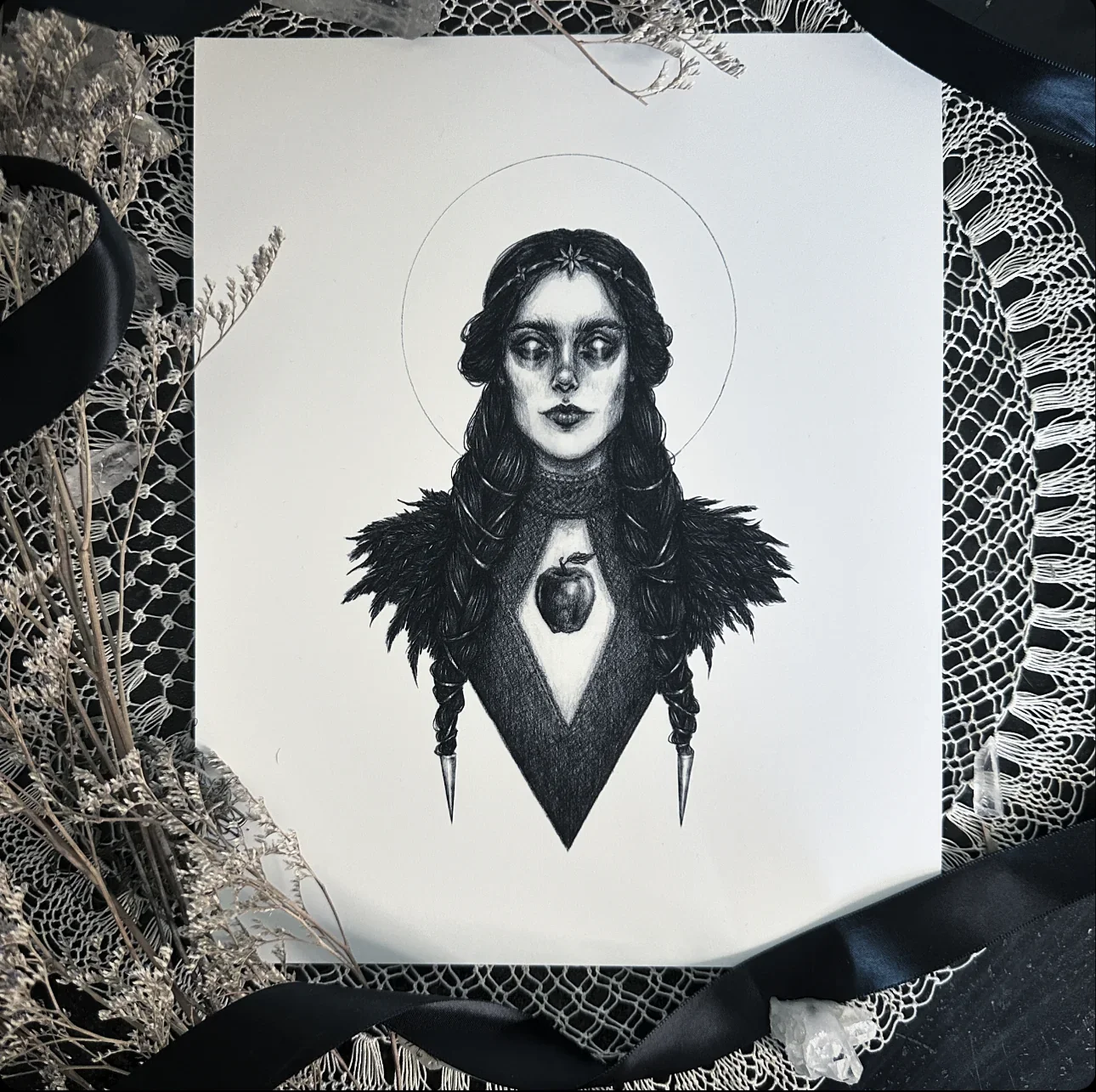 Morgan Le Fay Art Print
