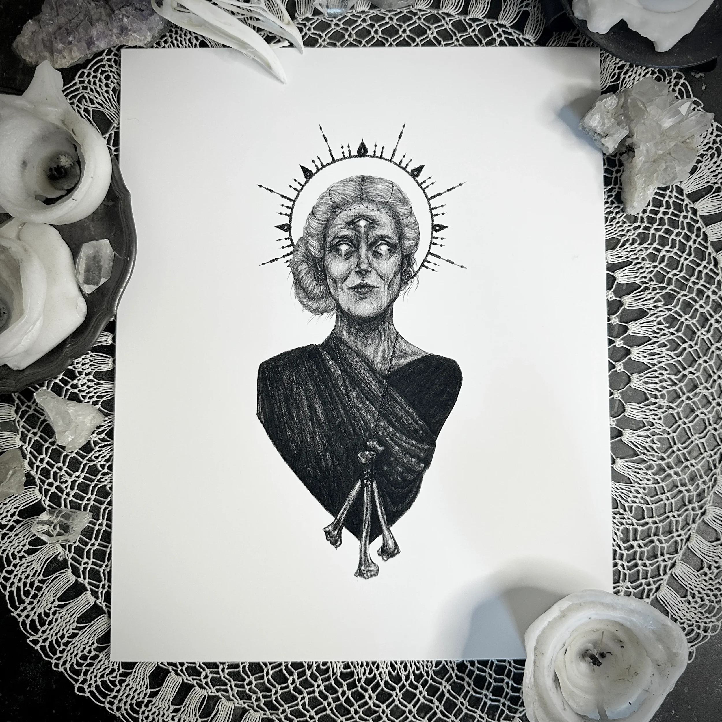 Nirriti Art Print