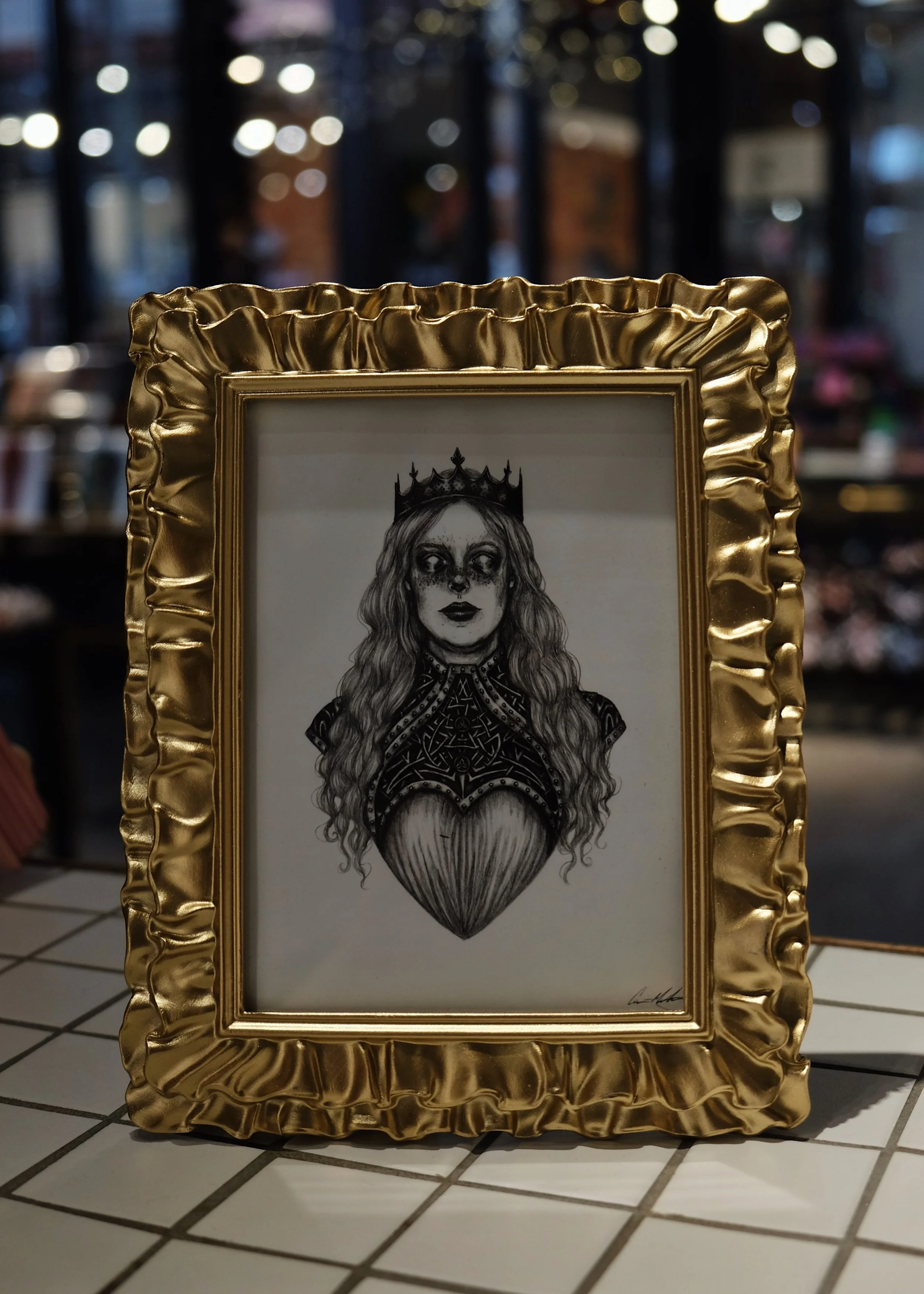 Medb Framed Art Print