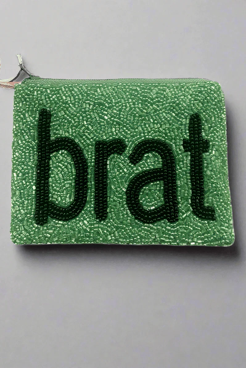 Brat Beaded Coin Purse