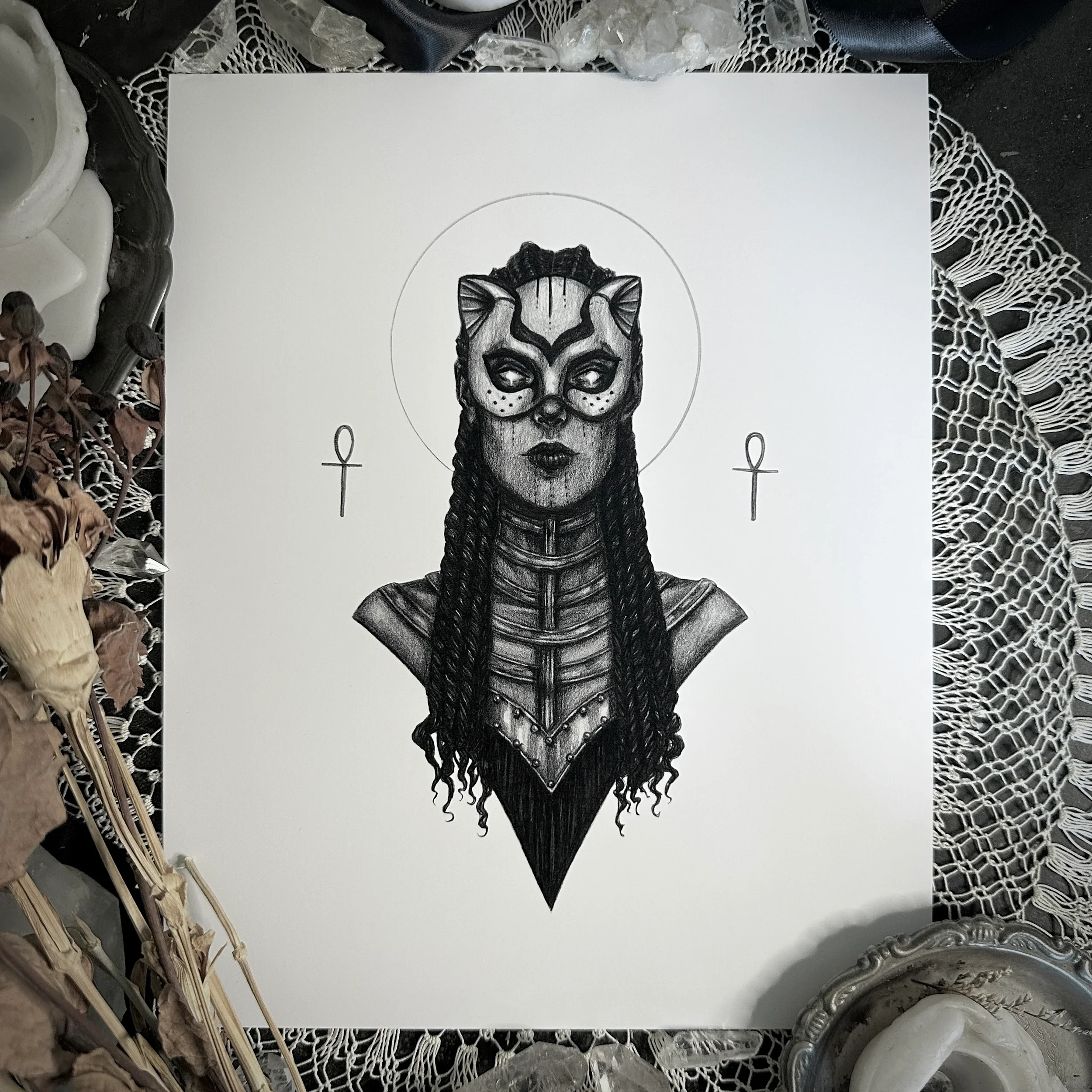 Sekhmet Art Print