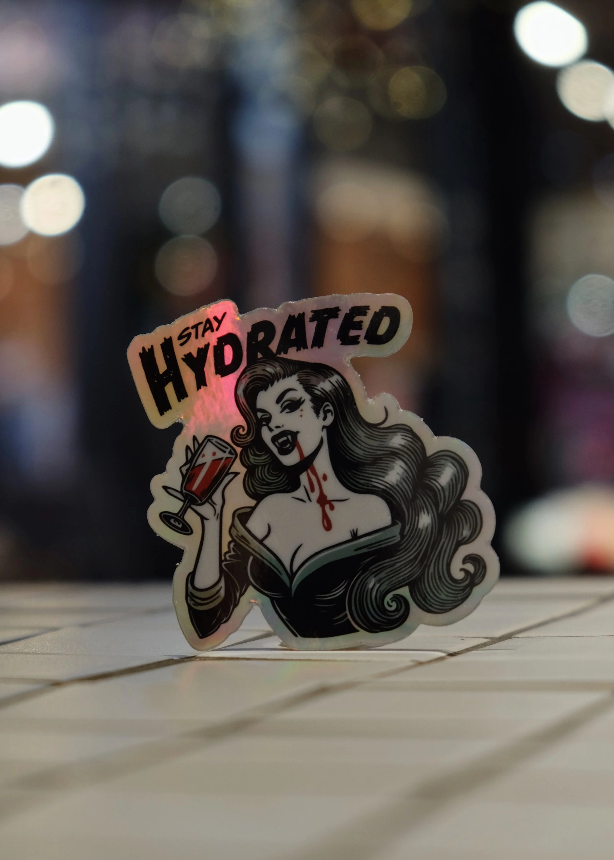 "Stay Hydrated" Sticker