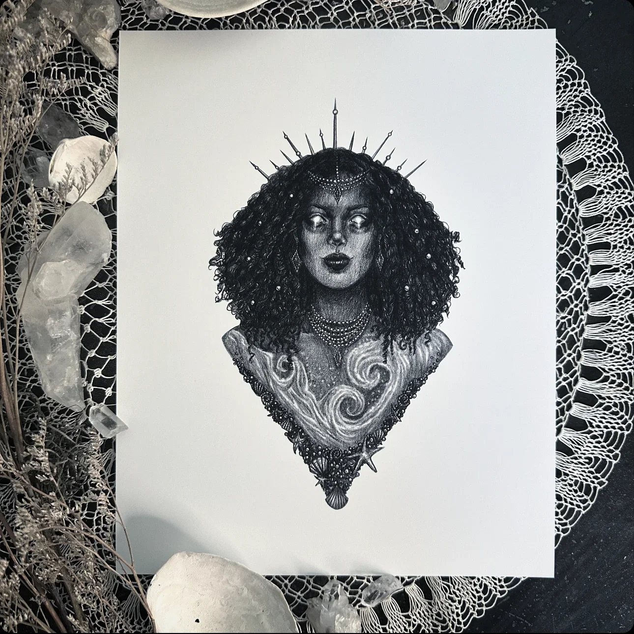 Mami Wata Art Print