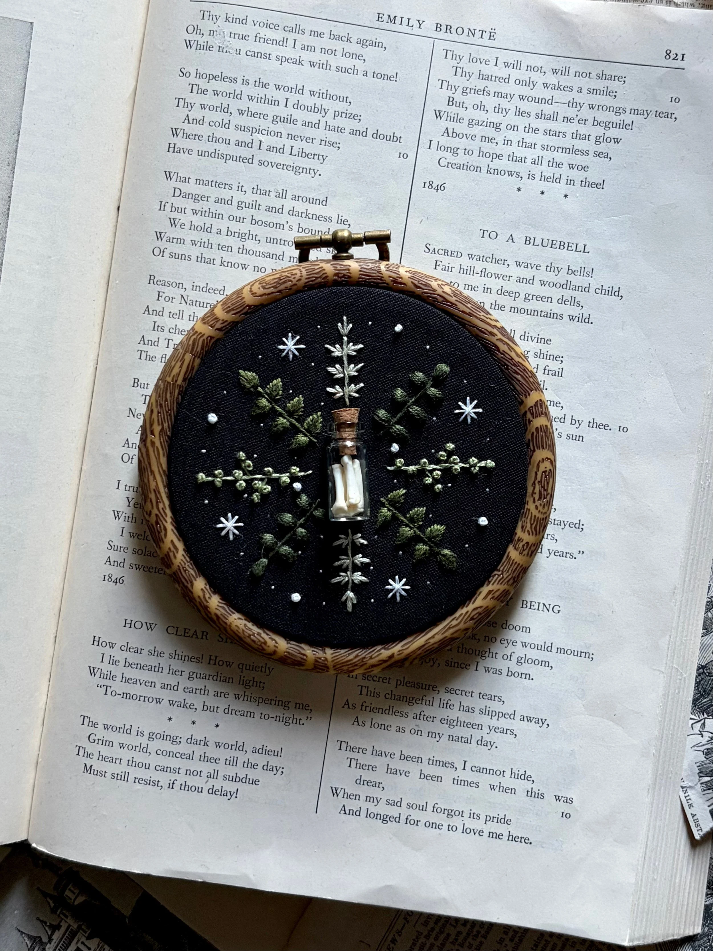Embroidery With Bones