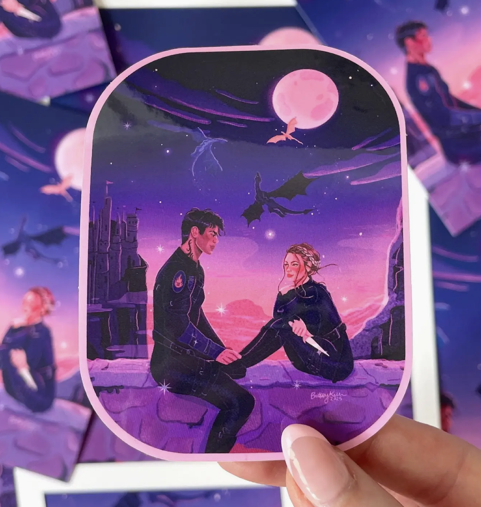 Fourth Wing Sticker