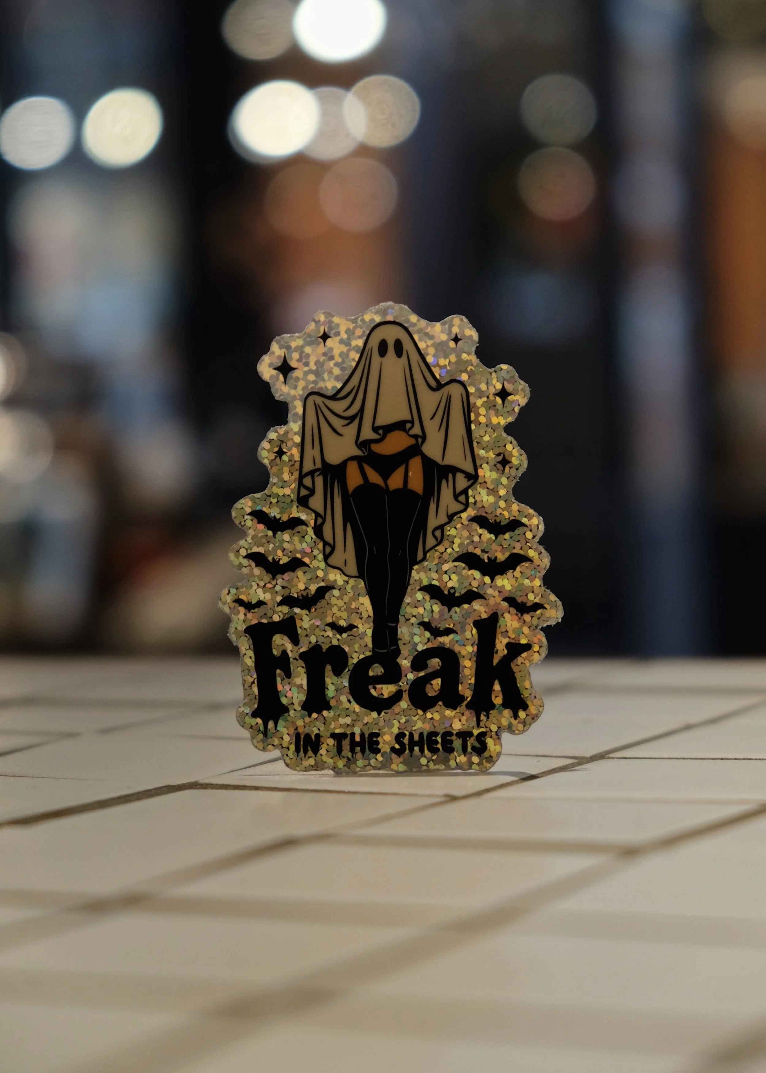 "Freak In The Sheets" Sticker