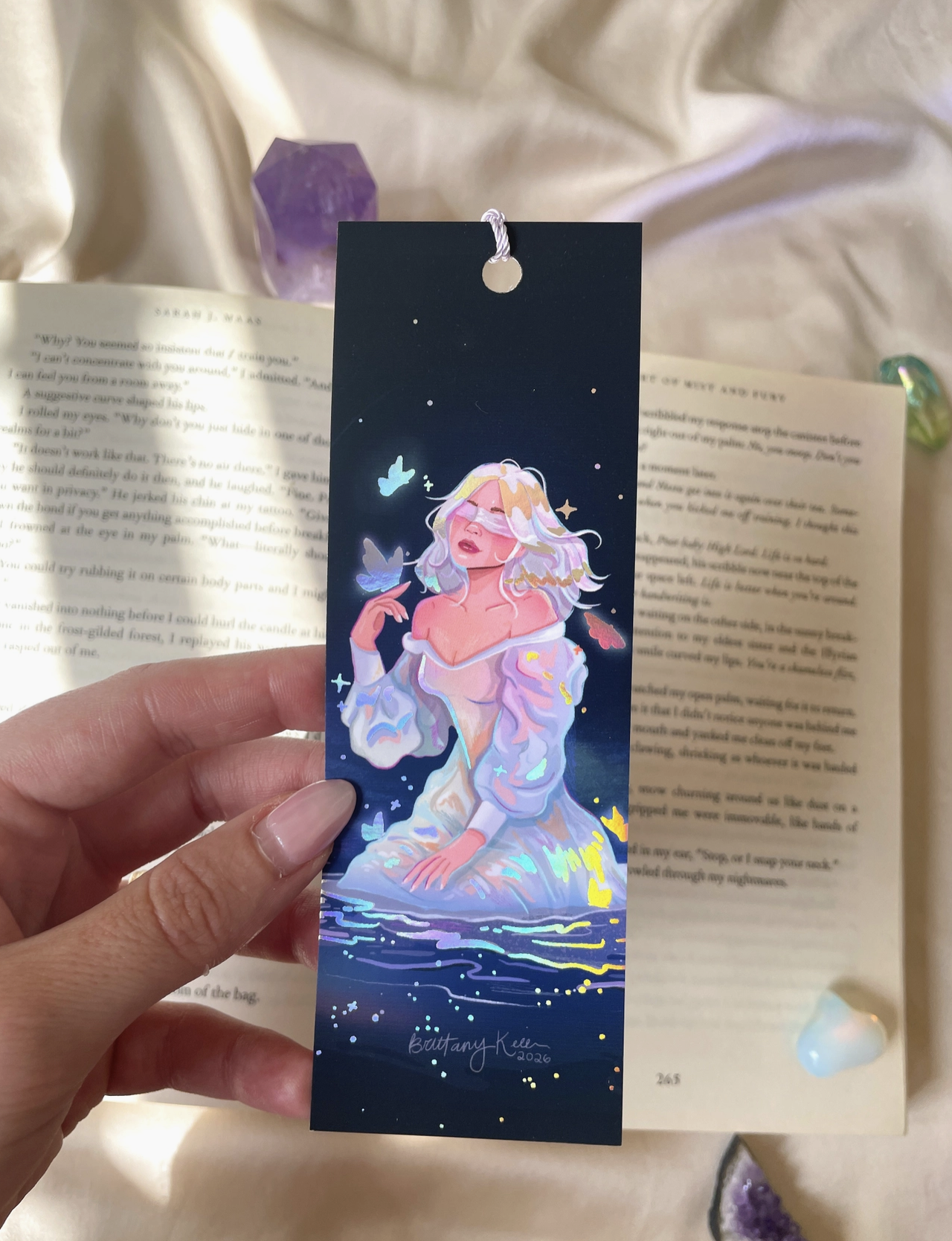 The Diviner Iridescent Foil Bookmark