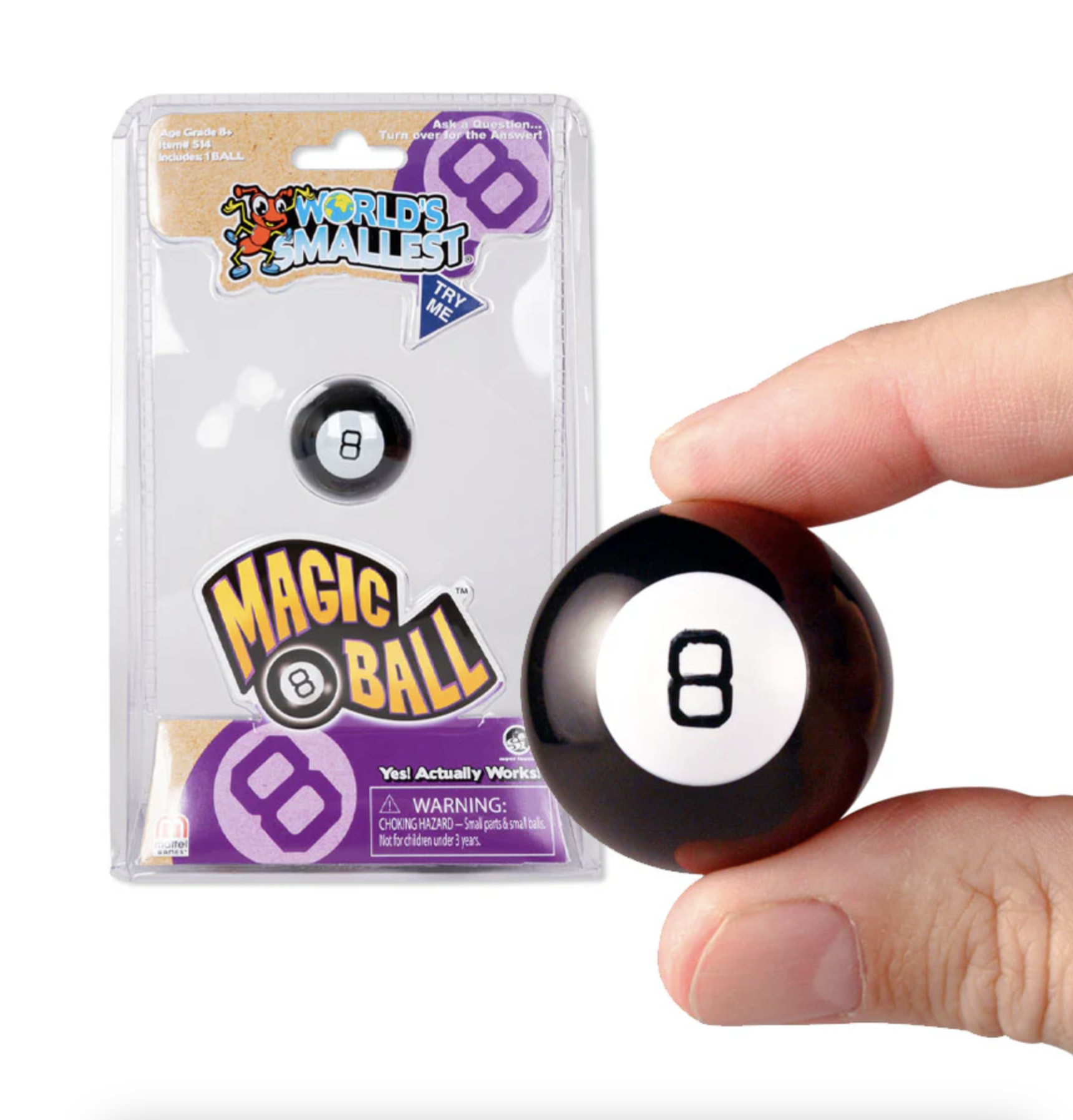 World's Smallest Magic 8 Ball