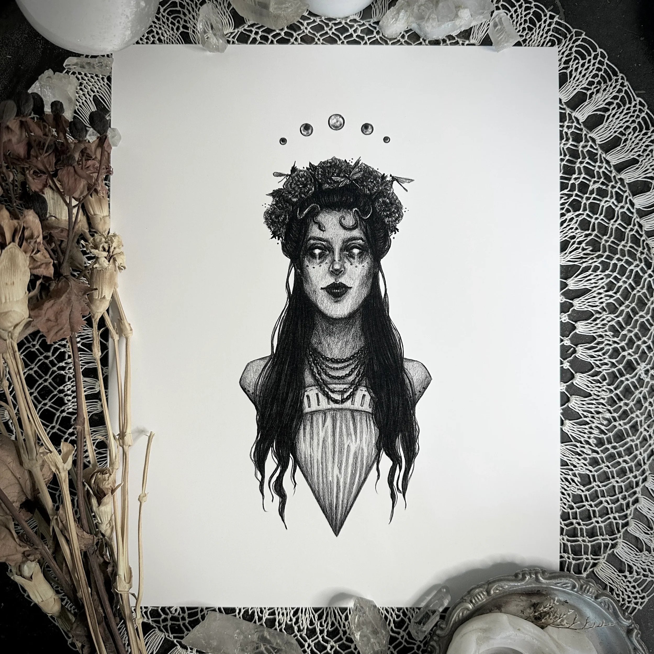 Ixchel Art Print