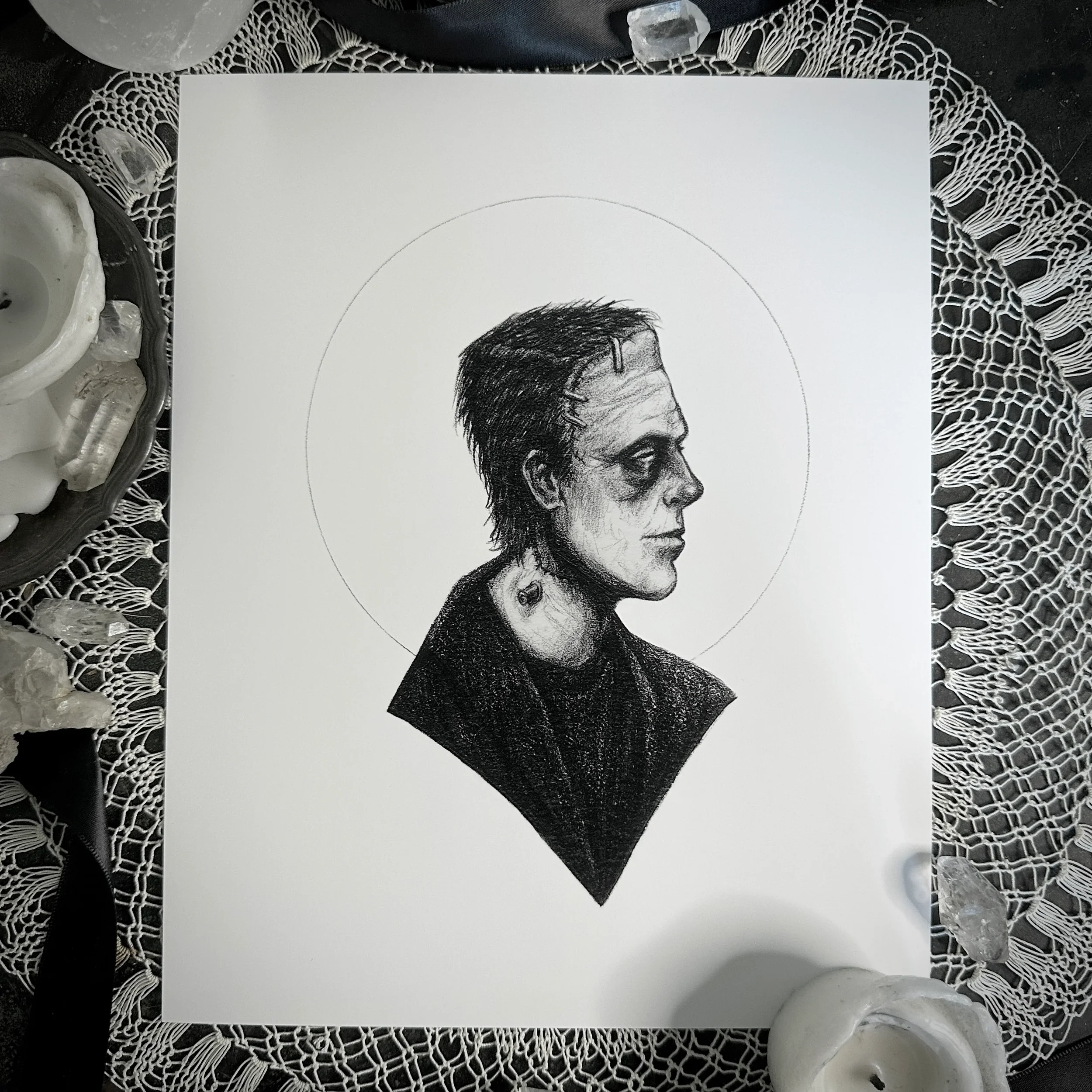 Frankenstein's Monster Art Print