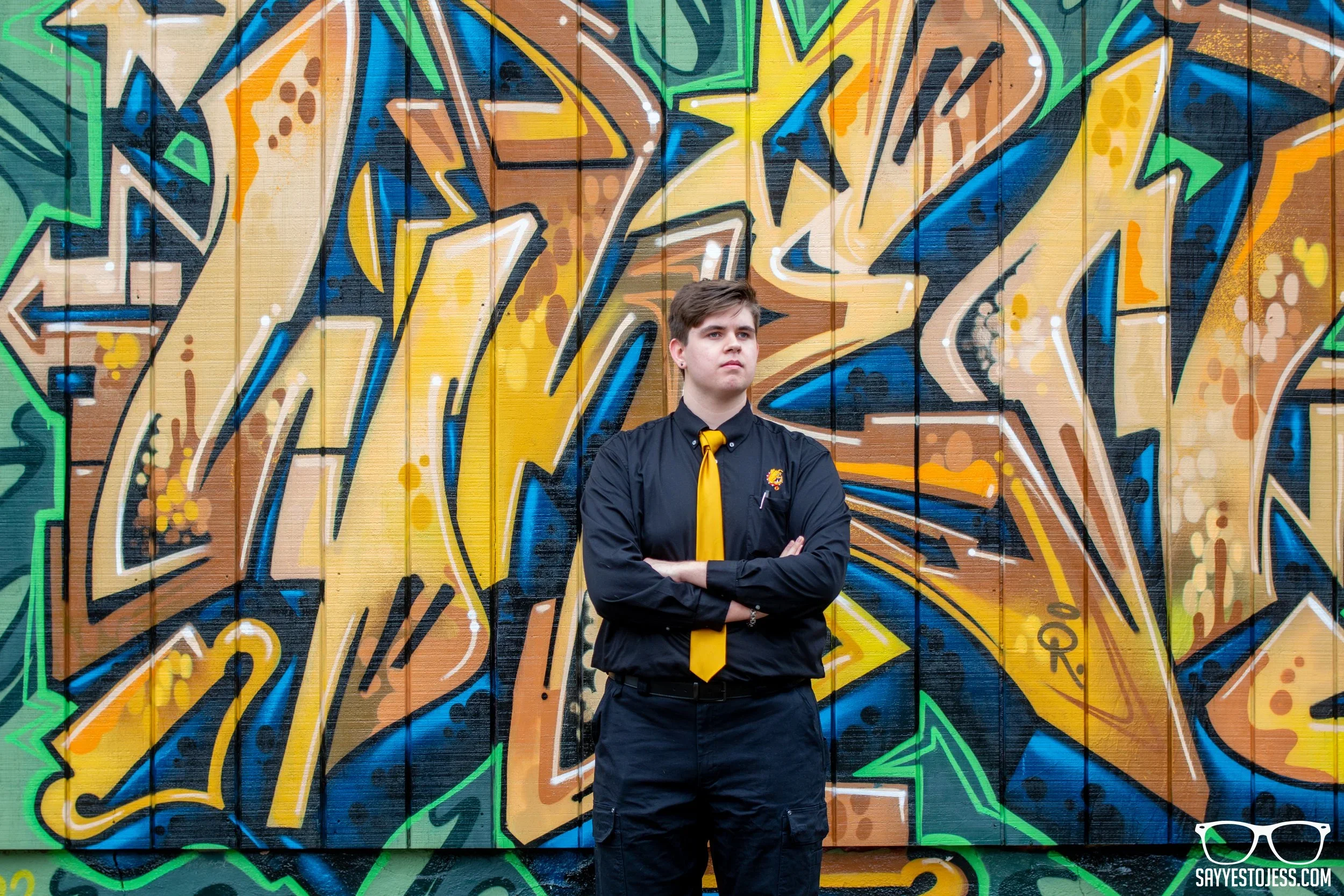 The BEST graffiti spot in Northside for Senior Photos