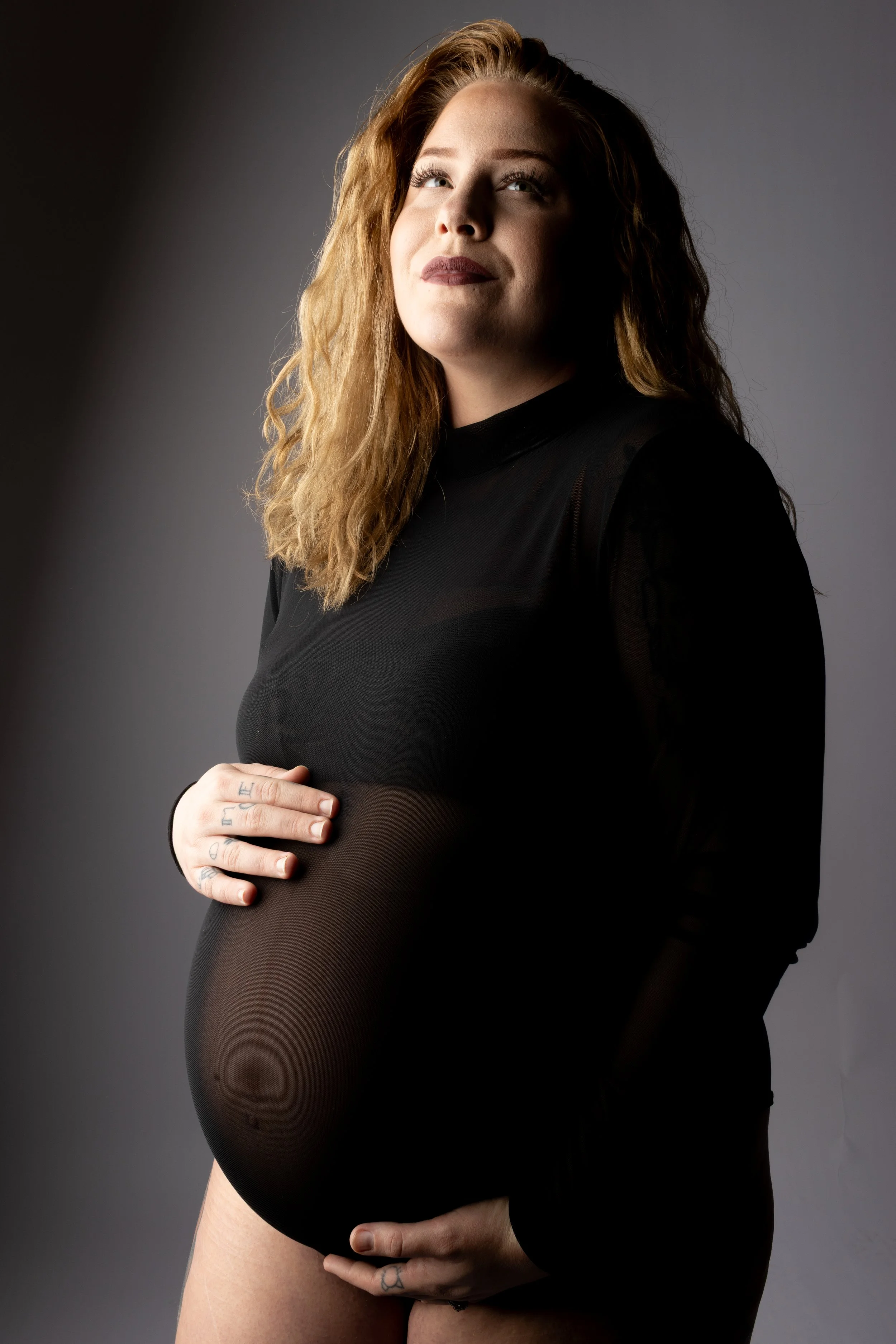 Edgy Maternity Photoshoot in Cincinnati: Because Growing a Human Is Badass