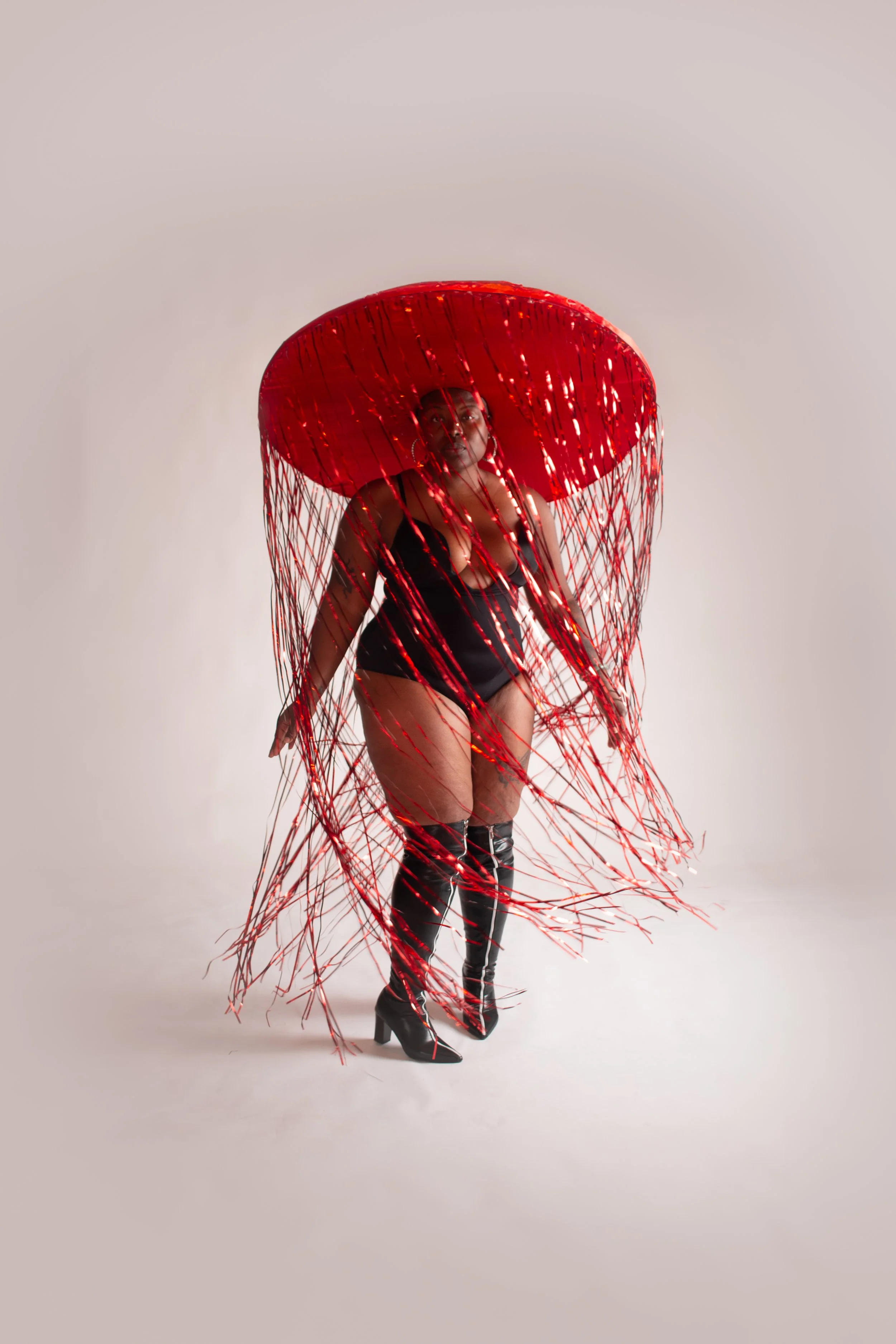 Woman posing with confidence during a Celebrate HER empowerment photography session at Say Yes to Jess studio in Cincinnati