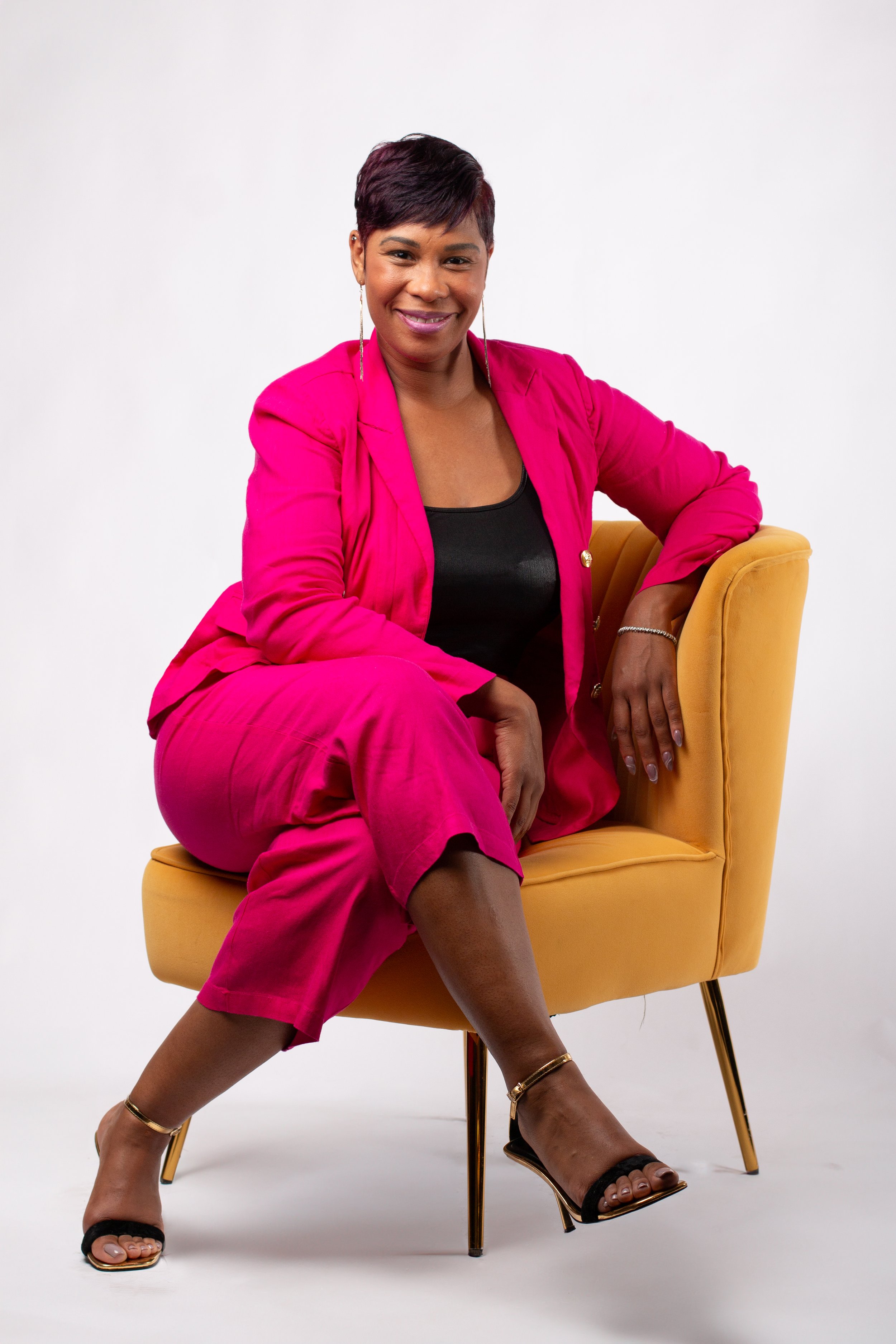 Clean professional headshot for LinkedIn and business use at Say Yes to Jess photography studio Cincinnat