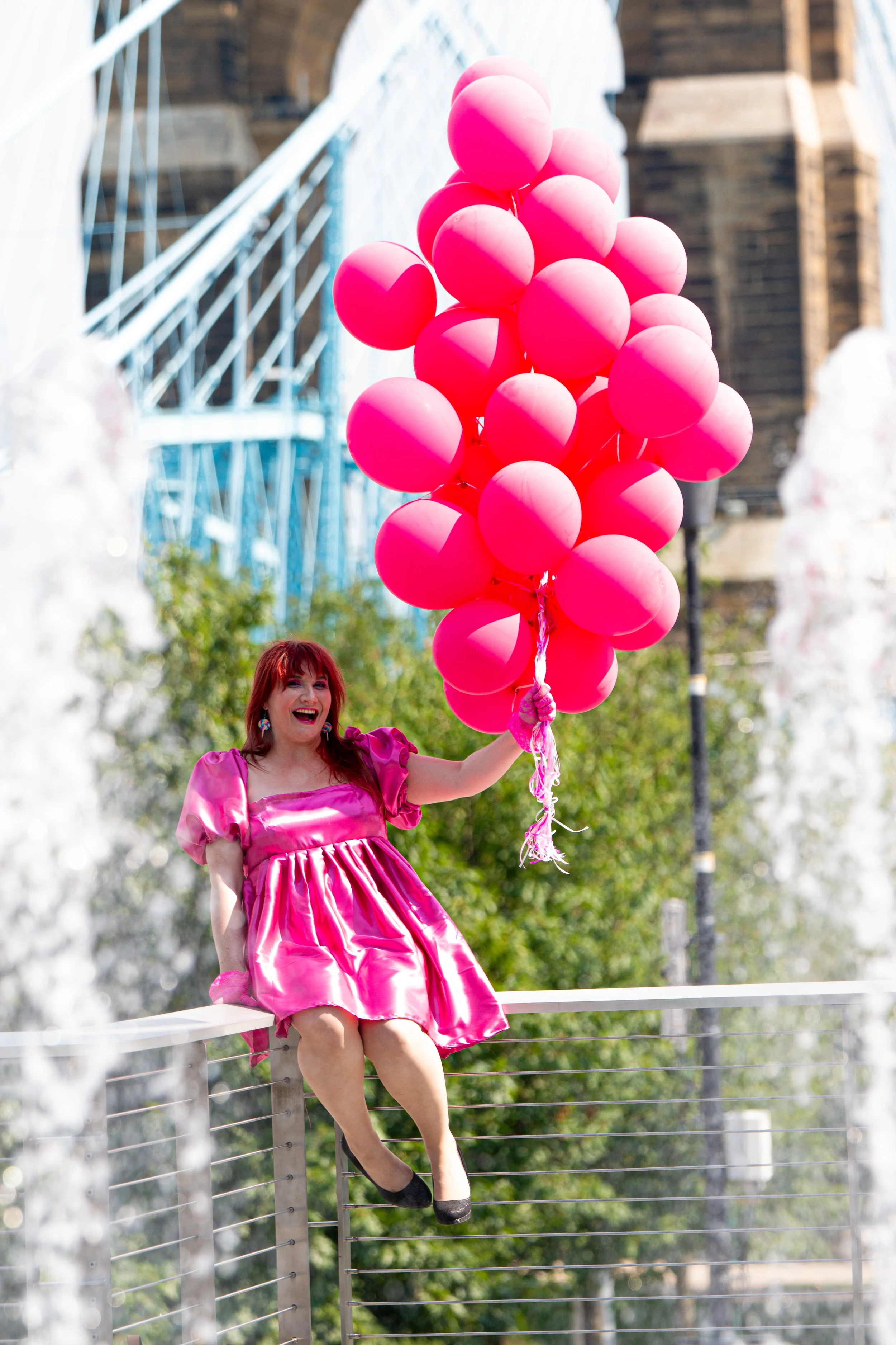 Bold and beautiful Celebrate HER portrait at Say Yes to Jess women's empowerment photography studio in Cincinnati Ohio