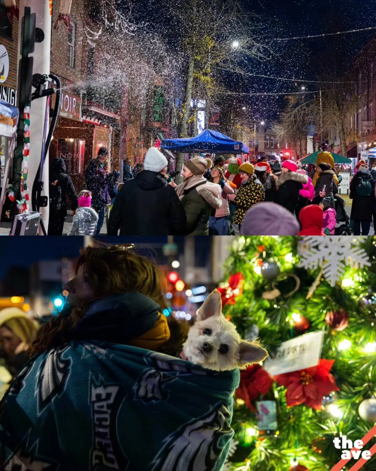 We had so much fun at our Tree Lighting &amp; Holiday Open Streets this past Thursday! 🎄 It's always so lovely to spend time with the South Philly community during the holidays. ❣️ We hope you take the time to enjoy the lights &amp; sparkling storef