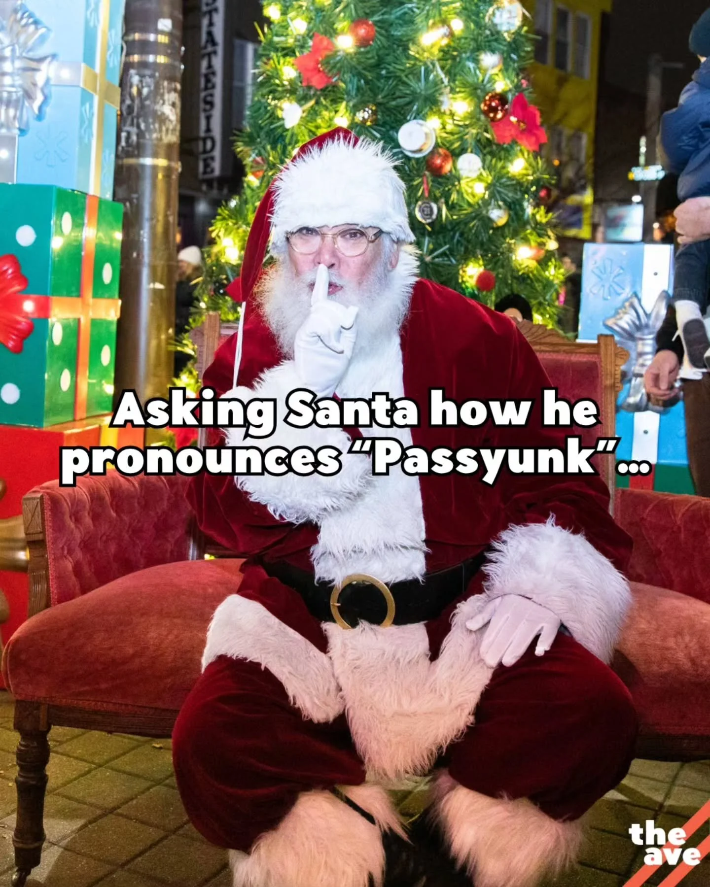 How do you say it, and more importantly, are you gonna try to fight Santa about it on Xmas Eve??? 🎅🤫

#eastpassyunk #visiteastpassyunk #phillymemes #philly
