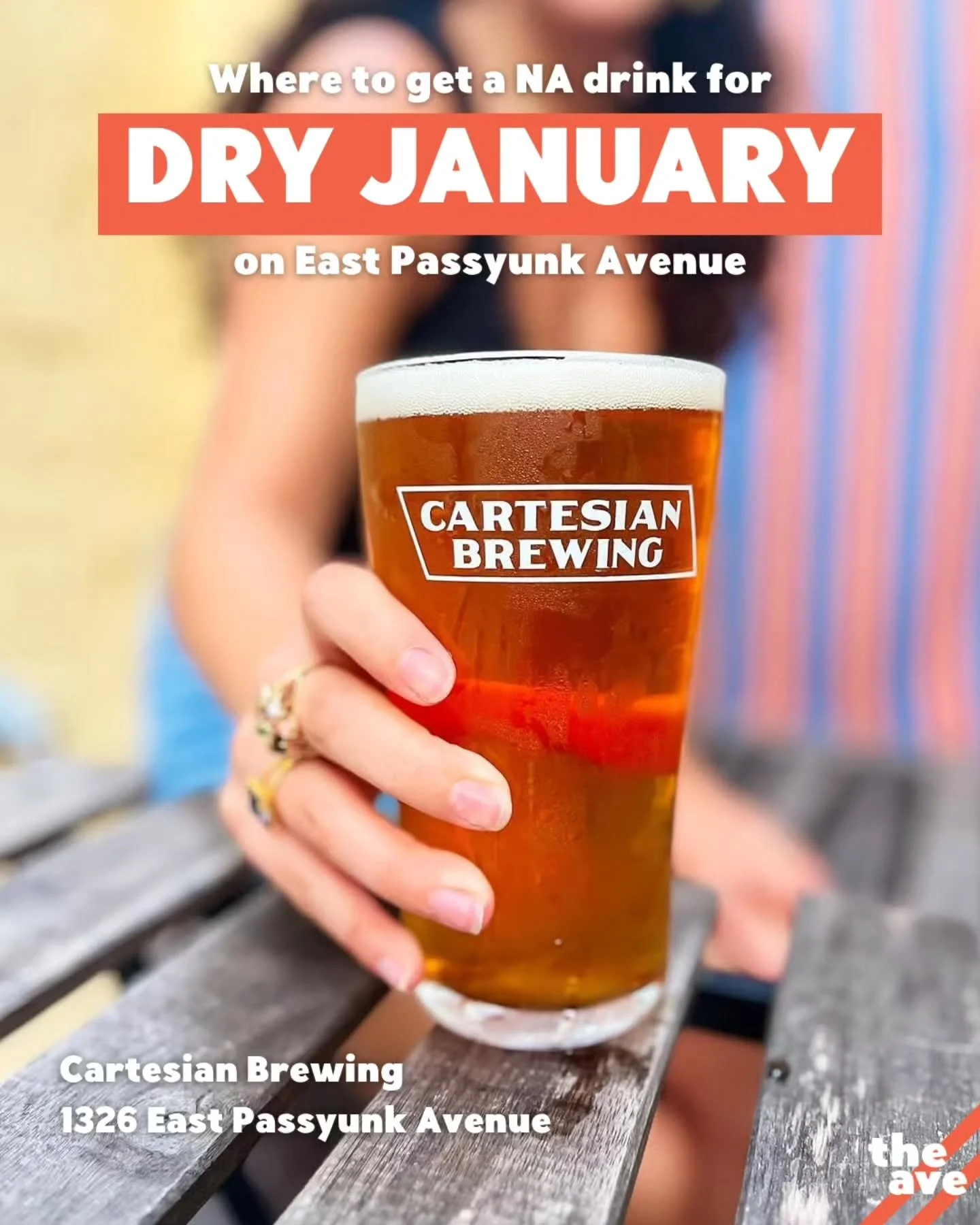 Are you participating in Dry January? 🏜️ Fear not - we&rsquo;ve got places up and down the Ave slinging amazing NA bevs! 🍹🥂🍺

🌵 @cartesianbrewing is pouring up NA beers on draft for you to indulge in!
🌵 @thebottleshoppassyunk stays stocked with