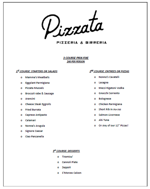 Pizzata Pizzeria &amp; Birreria