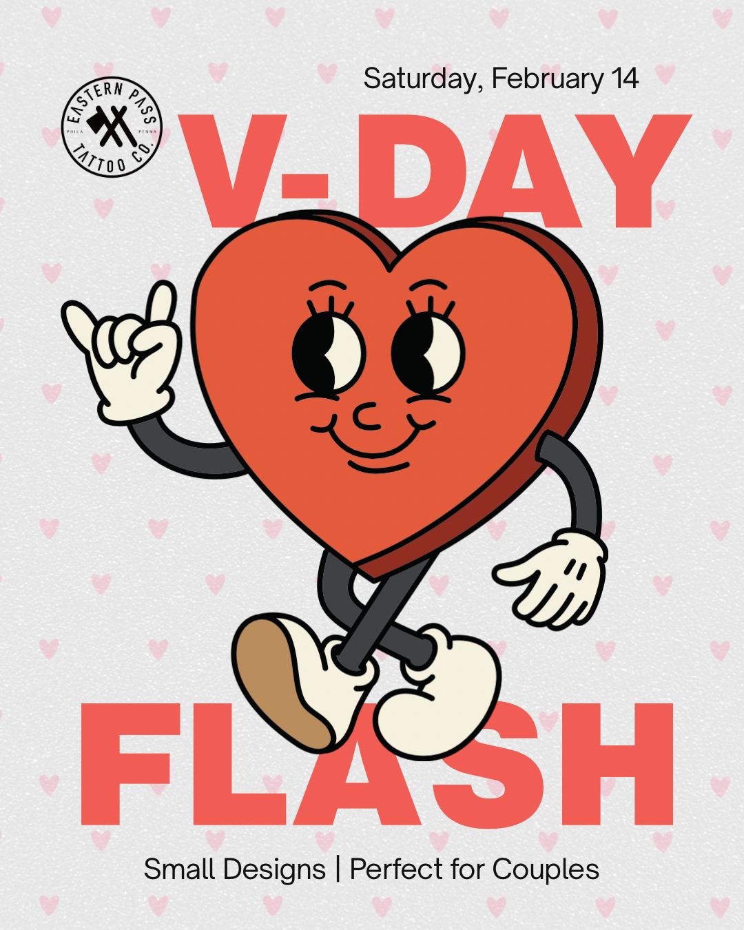 Eastern Pass Tattoo Co - You're Invited: Valentine's Flash Event
