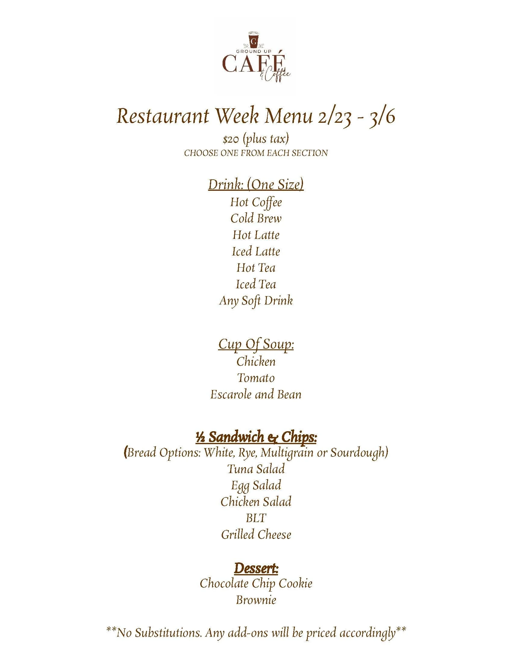 Ground Up Cafe and Coffee