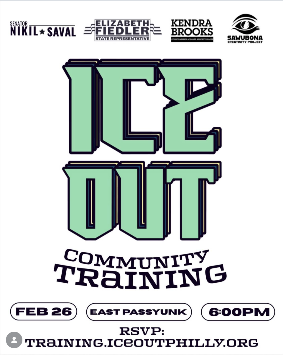 East Passyunk ICE OUT Community Training!
