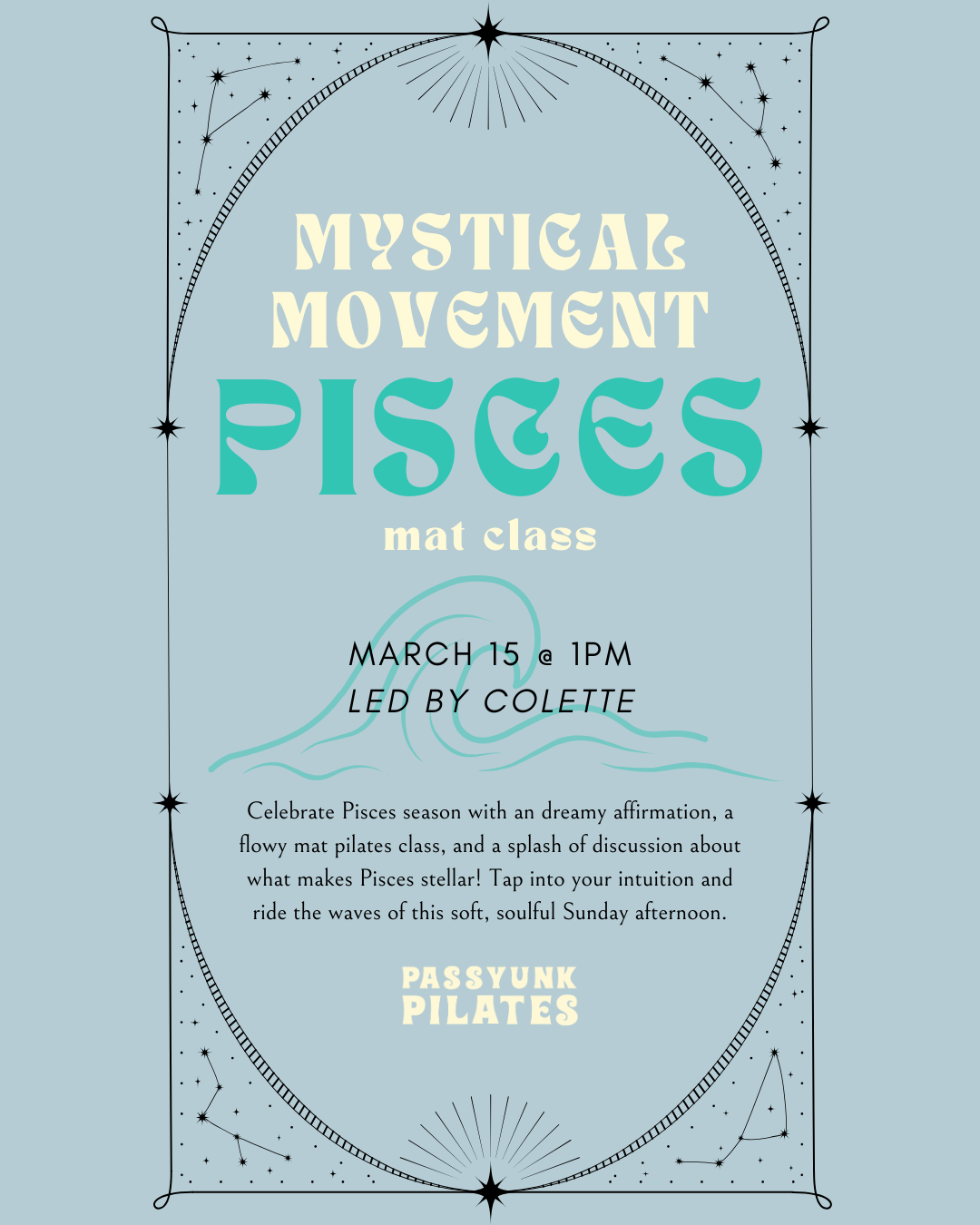 Passyunk Pilates - Mystical Movement: Pisces Pilates
