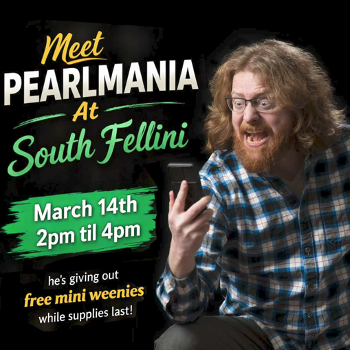 South Fellini - Alex Pearlman free mini weenie giveaway 