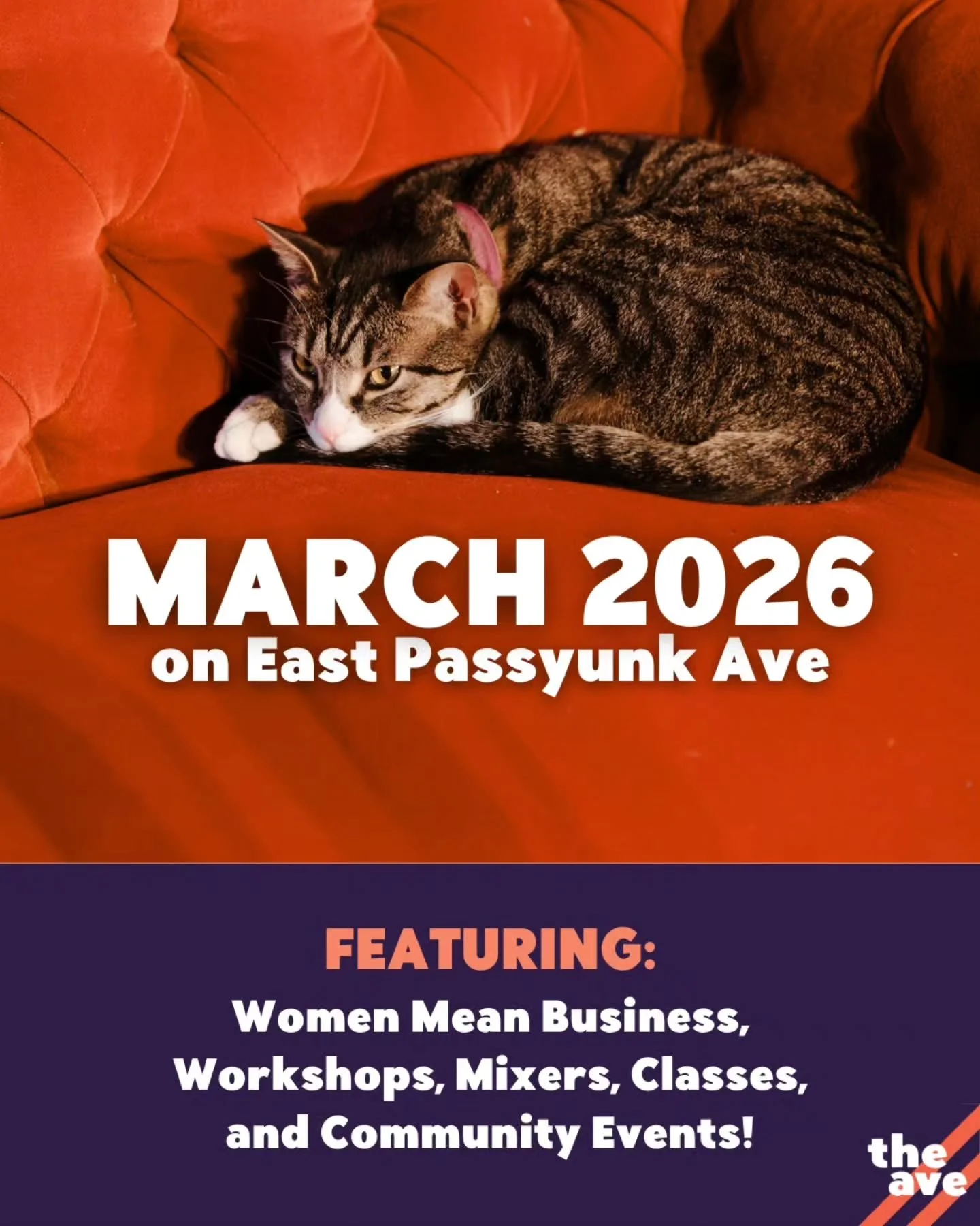We&rsquo;re defrosting! 🥶 This March brings tons of fun events to East Passyunk... where will we find you on the Ave this month? 👀🪻💜

Featuring:
Sundays: 3/8, 3/15, 3/22, &amp; 3/29
😎 Post-Brunch Tuneup
📍 @garagephilly

Mondays: 3/9, 3/16, 3/23