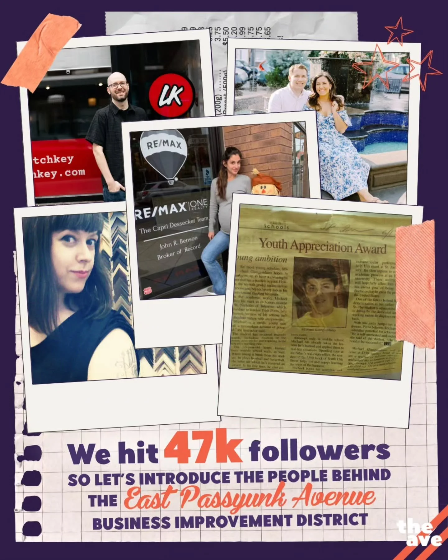 We just hit 47k followers - so here's a peek behind the East Passyunk Avenue Business Improvement District 👀👉 aka the organization that brings you fun events on the Ave, beautiful and enlivened streets, support for businesses in the neighborhood an