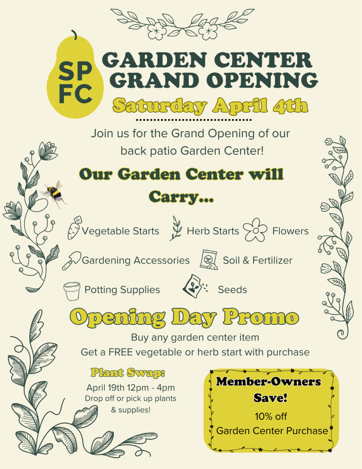 South Philly Food Co Op - Garden Center Grand Opening