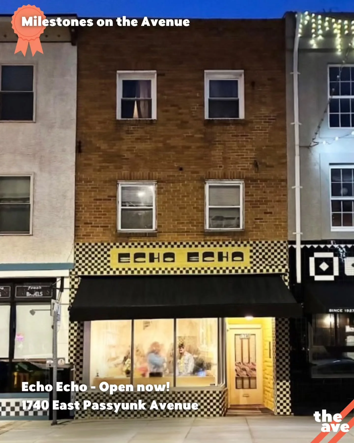 Congratulations to all the businesses that have proudly been with us through another year! 🎊👏 Here are some important anniversaries and newcomers welcomed to our neighborhood in the month of April. 👇👇👇

📍 @echoecho.phl (open now!) - 1740 East P