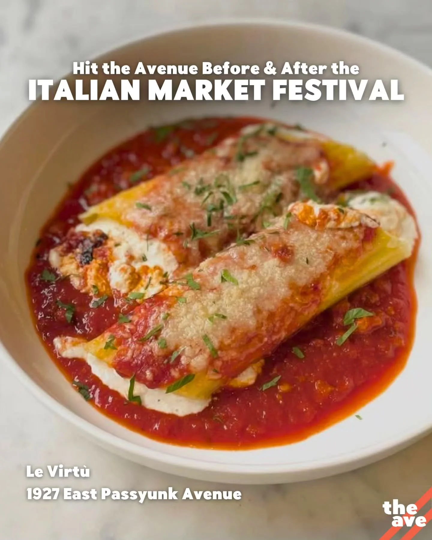Heading to the @italianmarketphilly festival this weekend? 🇮🇹🇮🇹 Pass through East Passyunk on your way to the South 9th Street Italian Market Festival, and swing by all day long to take a break from the crowd!

📍 @levirtuphila - Fine dining from