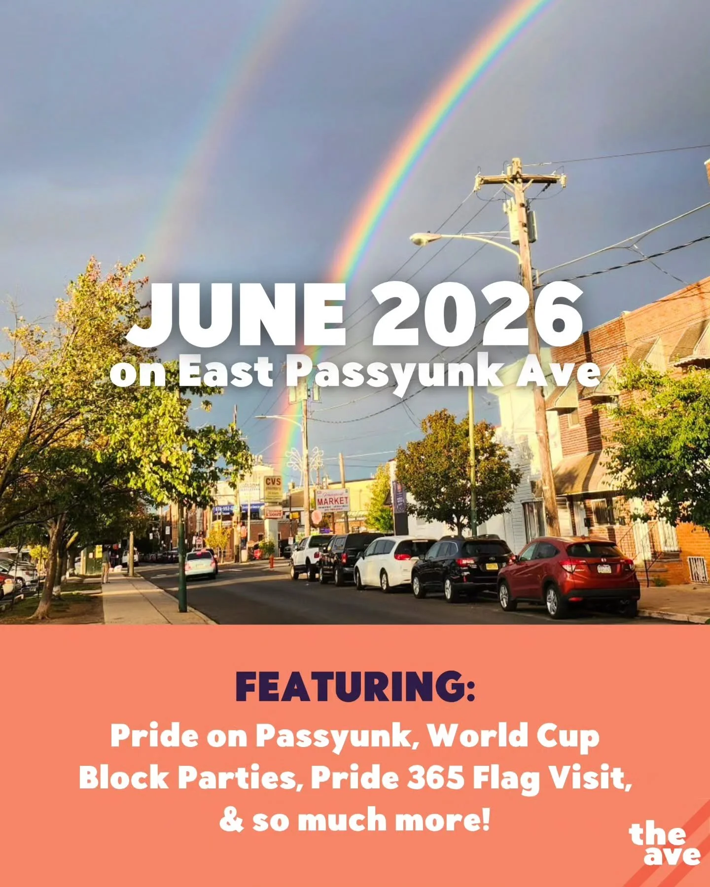 We're so PROUD of what our businesses have planned this month! 🌈🌈 Mark your calendars &amp; join the fun this June on the Ave! 🗓️

Sundays
🎶 Sunday Funday Live Music @stogiejoestavern

Mondays (6/1, 6/8, 6/15)
🎶 Weeknights Live @pistolasde