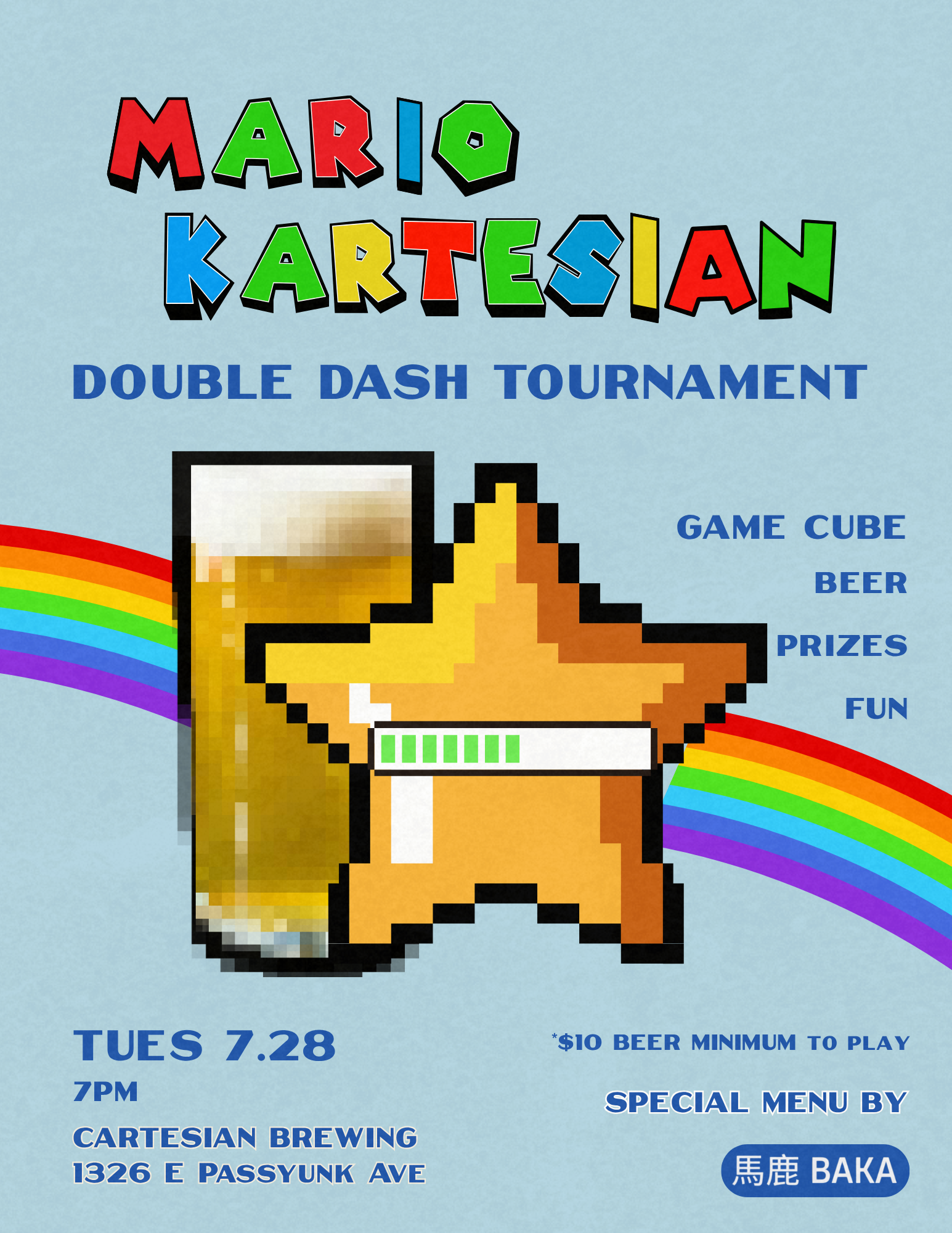 Cartesian Brewing -Mario Kart-Esian Tournament
