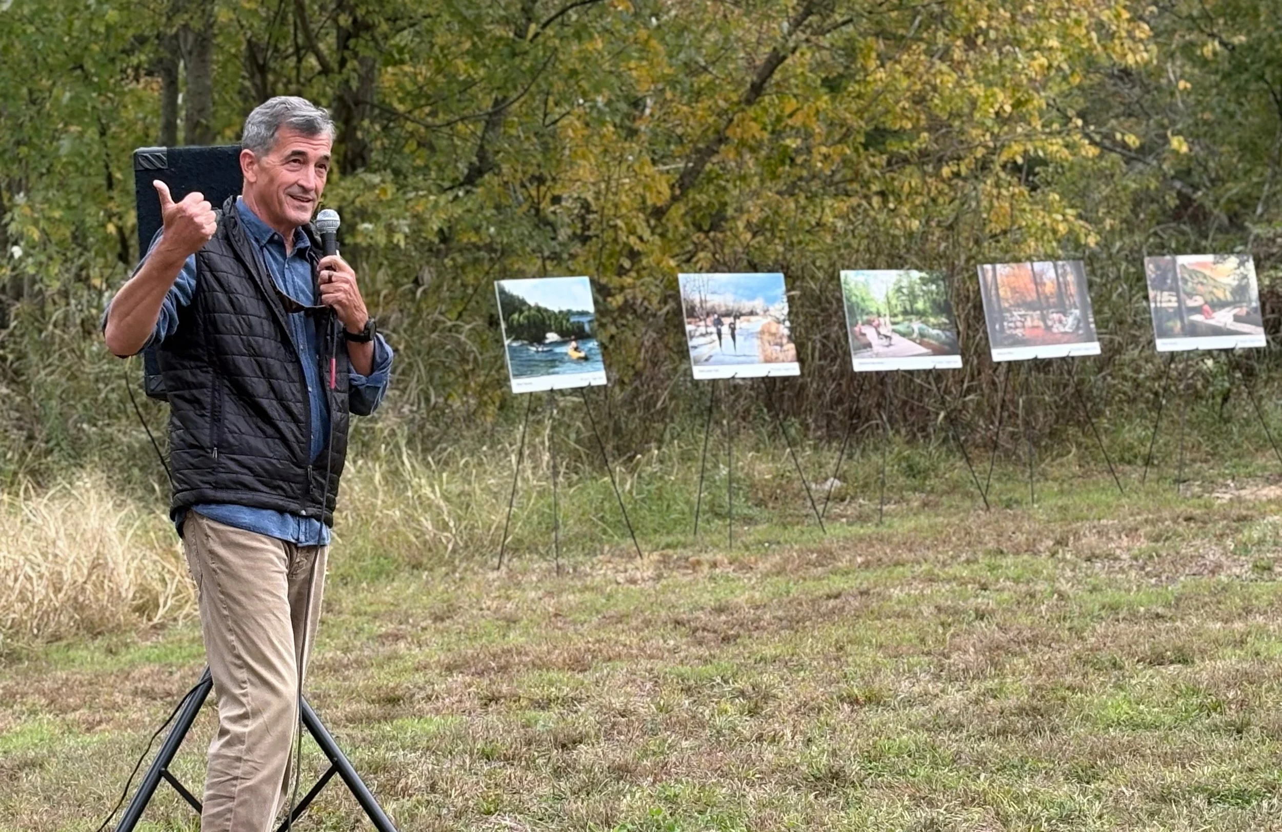Donor Gathering at Kelley's Landing Highlights the Site's History and Future
