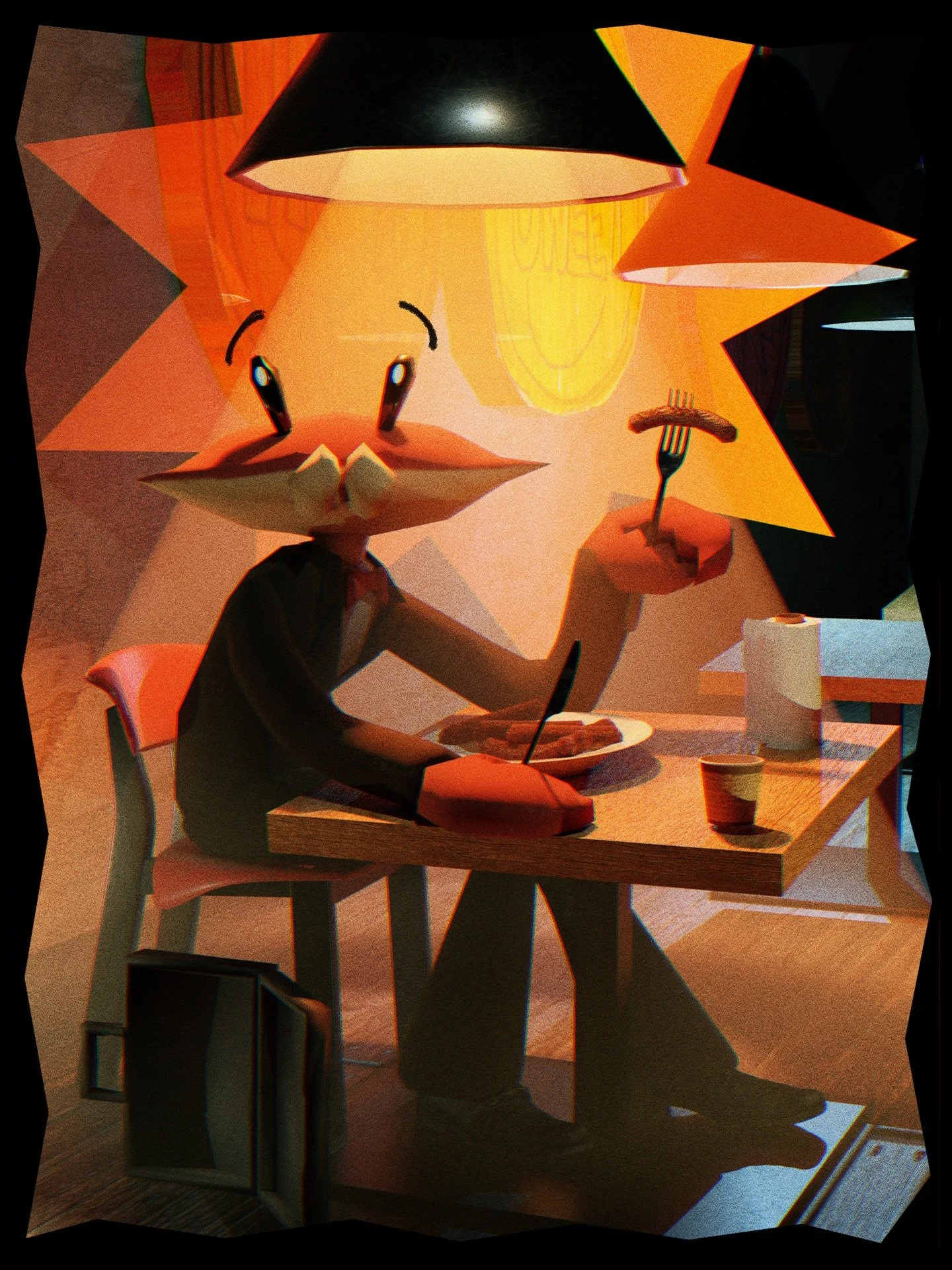 Waiter! More Amelia Earhart please!

#weirdcore #dreamcore #art
#weirdart #weird #crab #blender
#lowpoly