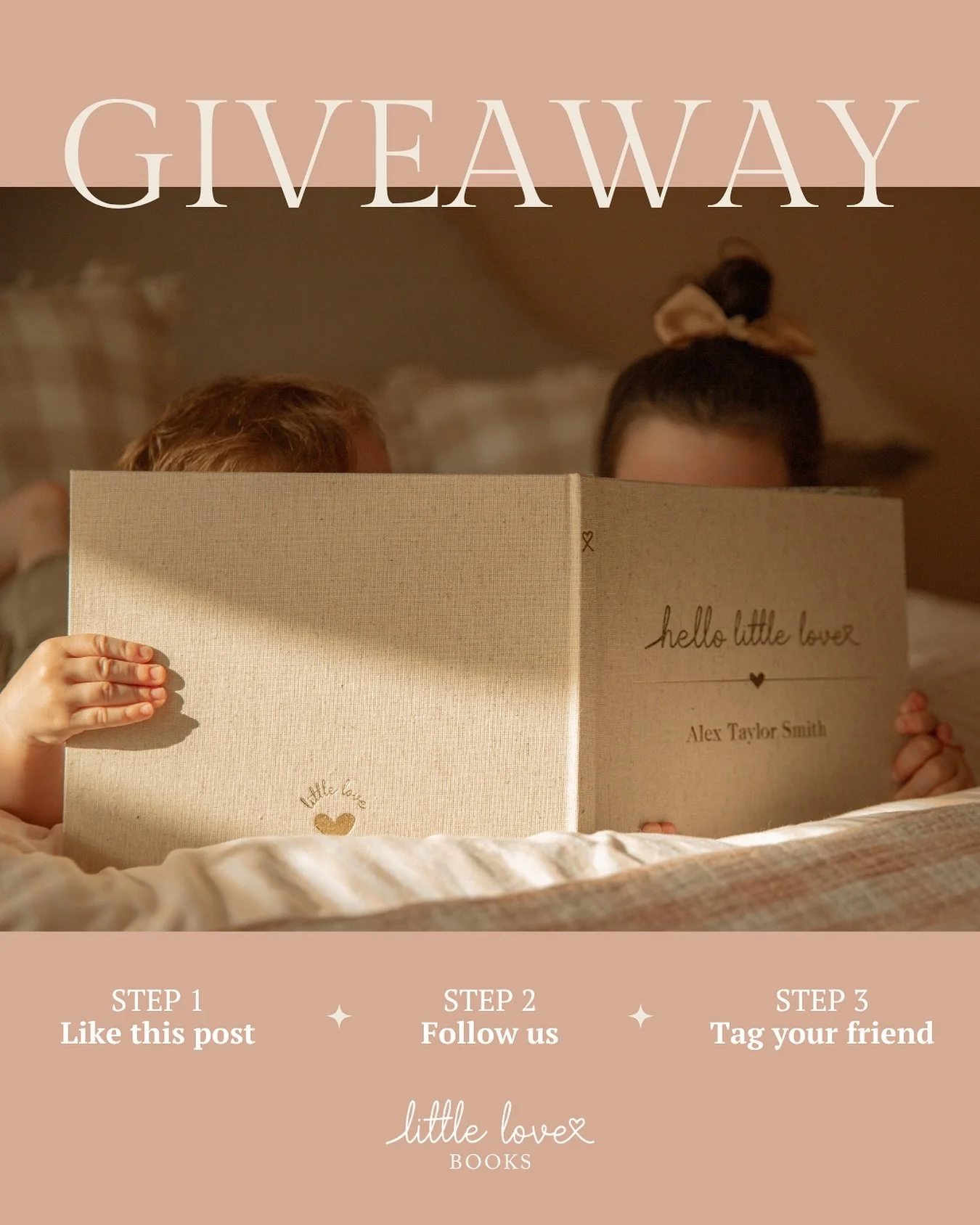 We&rsquo;re giving one lucky parent the sweetest keepsake of all, their very own&nbsp;Little Love Book 💕

To enter:

1️⃣ Like this post

2️⃣ Follow us

3️⃣ Tag a friend who&rsquo;d love this too

✨ Bonus entry if you share this post to your story an