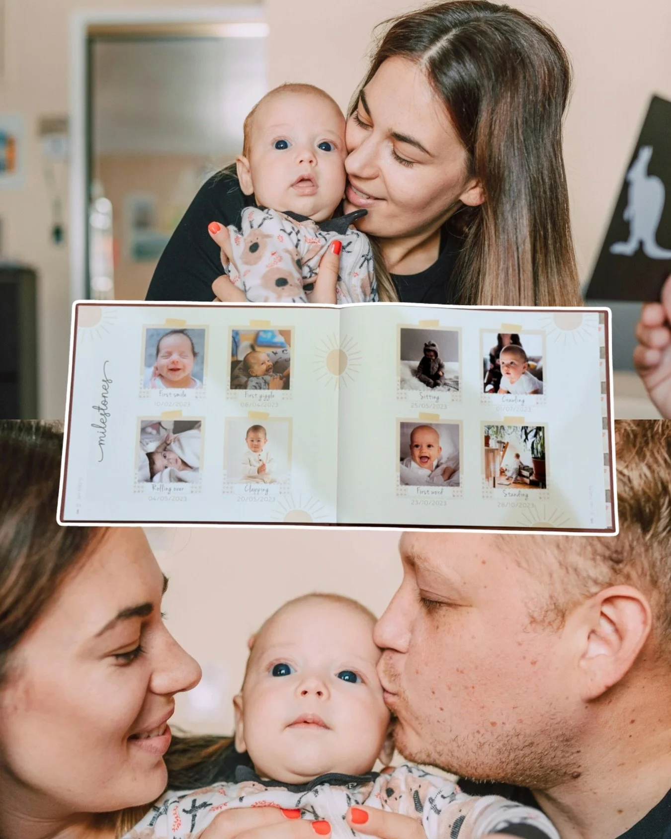 Not all firsts are big, but they&rsquo;re all worth remembering 🍼

From sleepy cuddles to first steps, every Little Love Book page is fully customisable to tell your baby&rsquo;s story, your way 💕

The little moments and the big milestones, saved b
