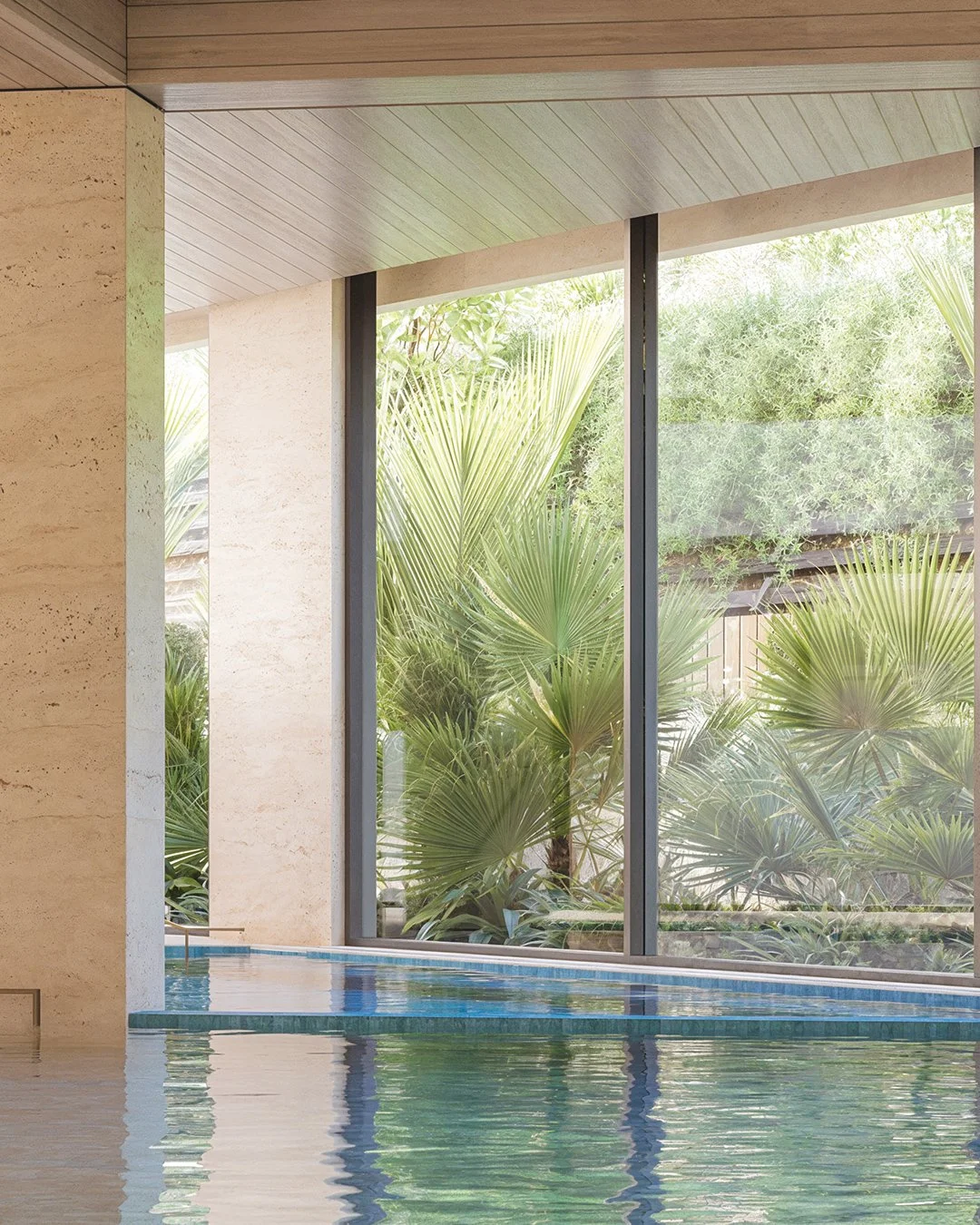 The pool, spa, and sauna are a natural extension of your luxury apartment - a quiet space to soak, unwind and restore. Just another way to live well at The Pitau.