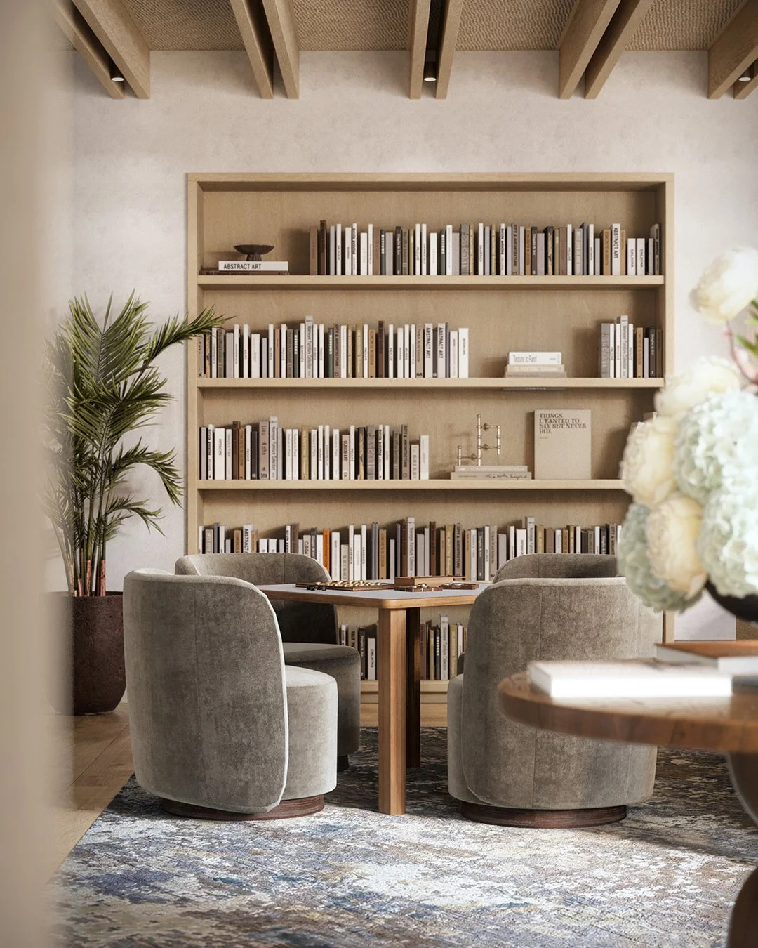 Warm, considered, and quietly exquisite - the Library at The Pitau invites you to sit down, slow down, and indulge in a little escapism.

It is also a room that invites company. A book club gathering, an intimate afternoon with friends, or a quiet co