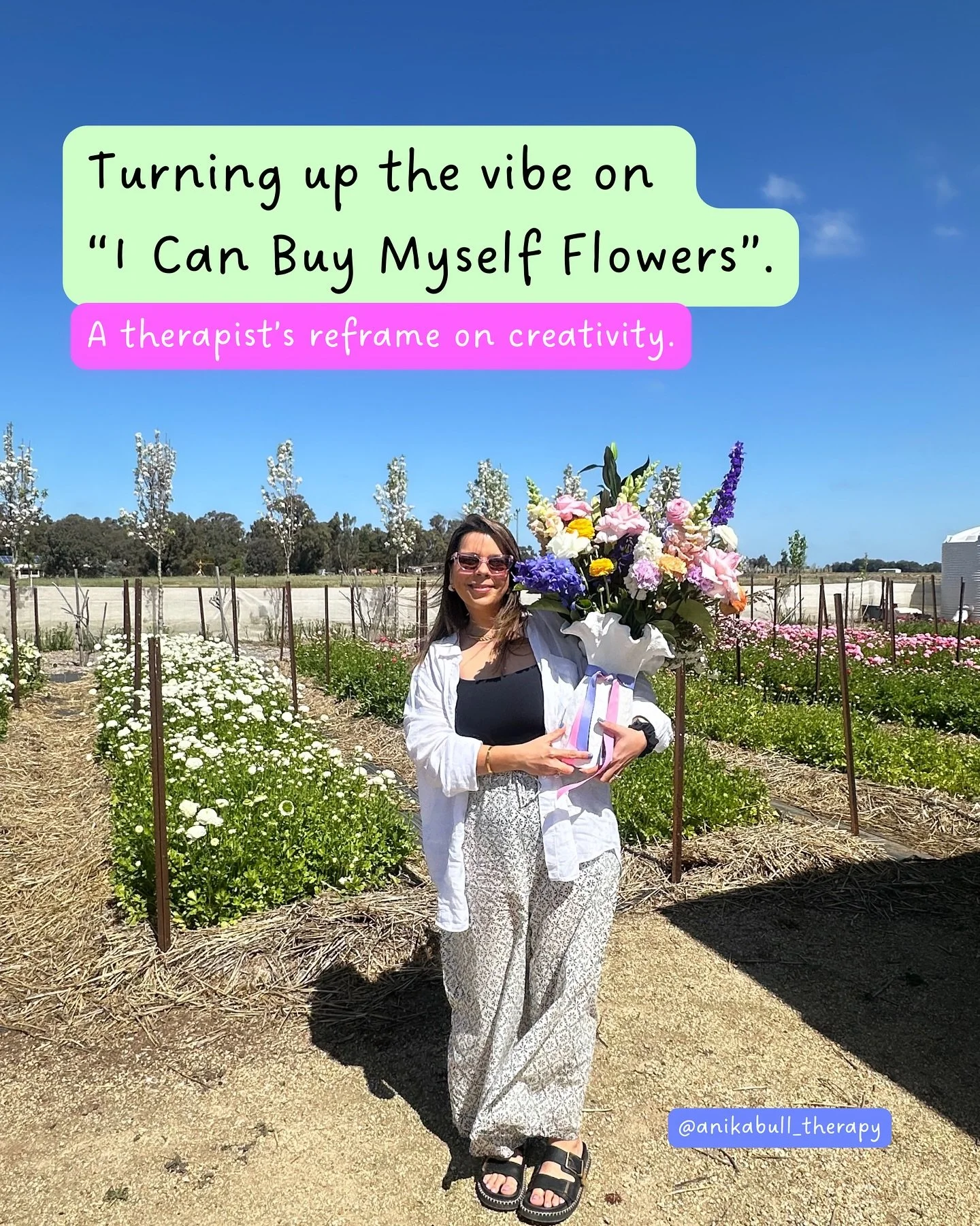 🌸 Creativity isn&rsquo;t about talent, it&rsquo;s about expression ~ and today reminded me of that in the most beautiful way.

🌼 Thank you to the gorgeous @wren.floralista, @wrensflowerfarm &amp; @anewasibraa for creating such an inspiring space 🫶
