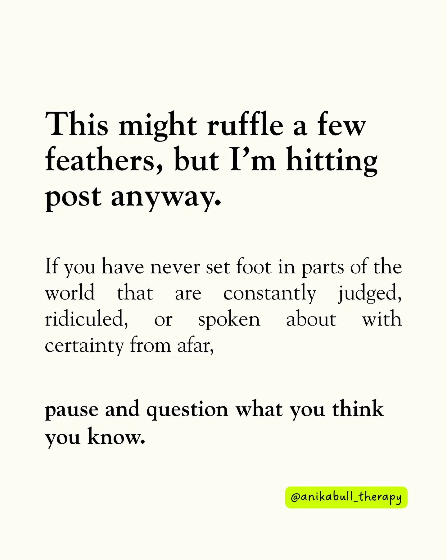 Holding on to the hope for peace.