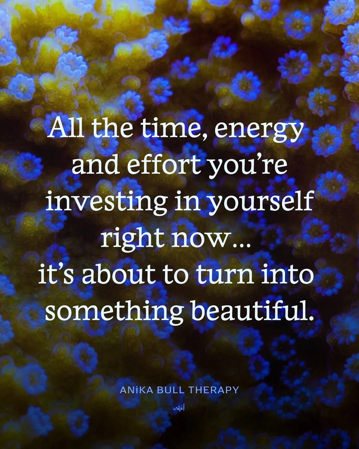 I can feel it, it&rsquo;s coming. Stick with it 🪻

Love, Anika 🫶🏽

💌 From a mum and therapist sharing her experience of being human. This space can&rsquo;t hold all the layers of real life, but it can inspire you 🌸

.
.
.
growth | self-belief | 