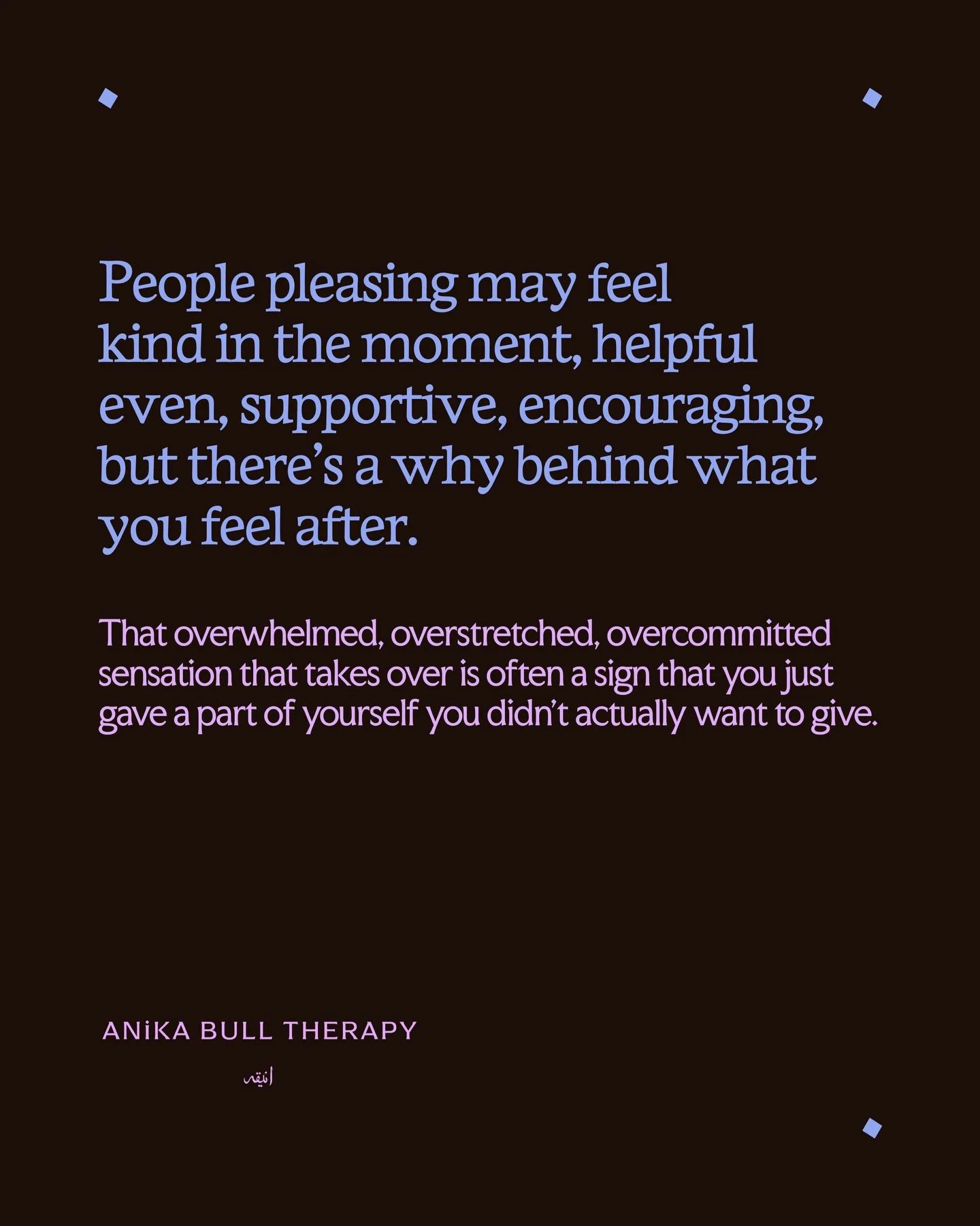 People pleasing often looks caring from the outside, but your nervous system always knows when you&rsquo;re abandoning yourself to keep everyone else happy (a feeling I know well).

Because that care on the outside can start to feel like overwhelm, r