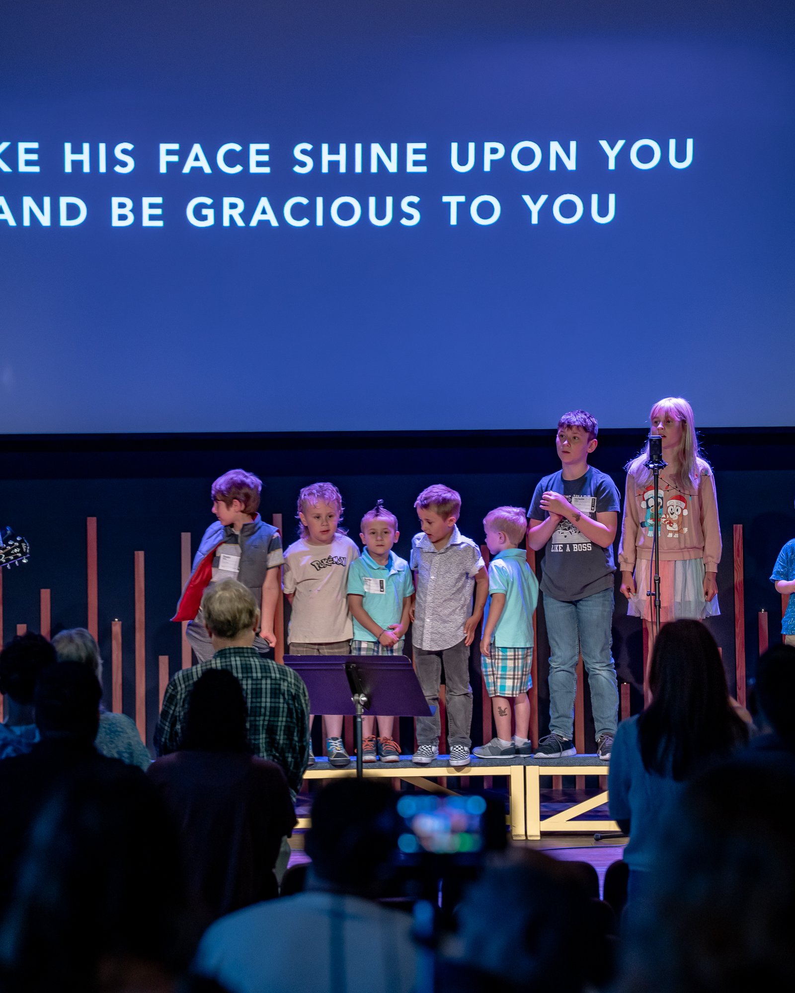 Who enjoyed worship this week? It's always a blessing to have our kids lead us in worship.